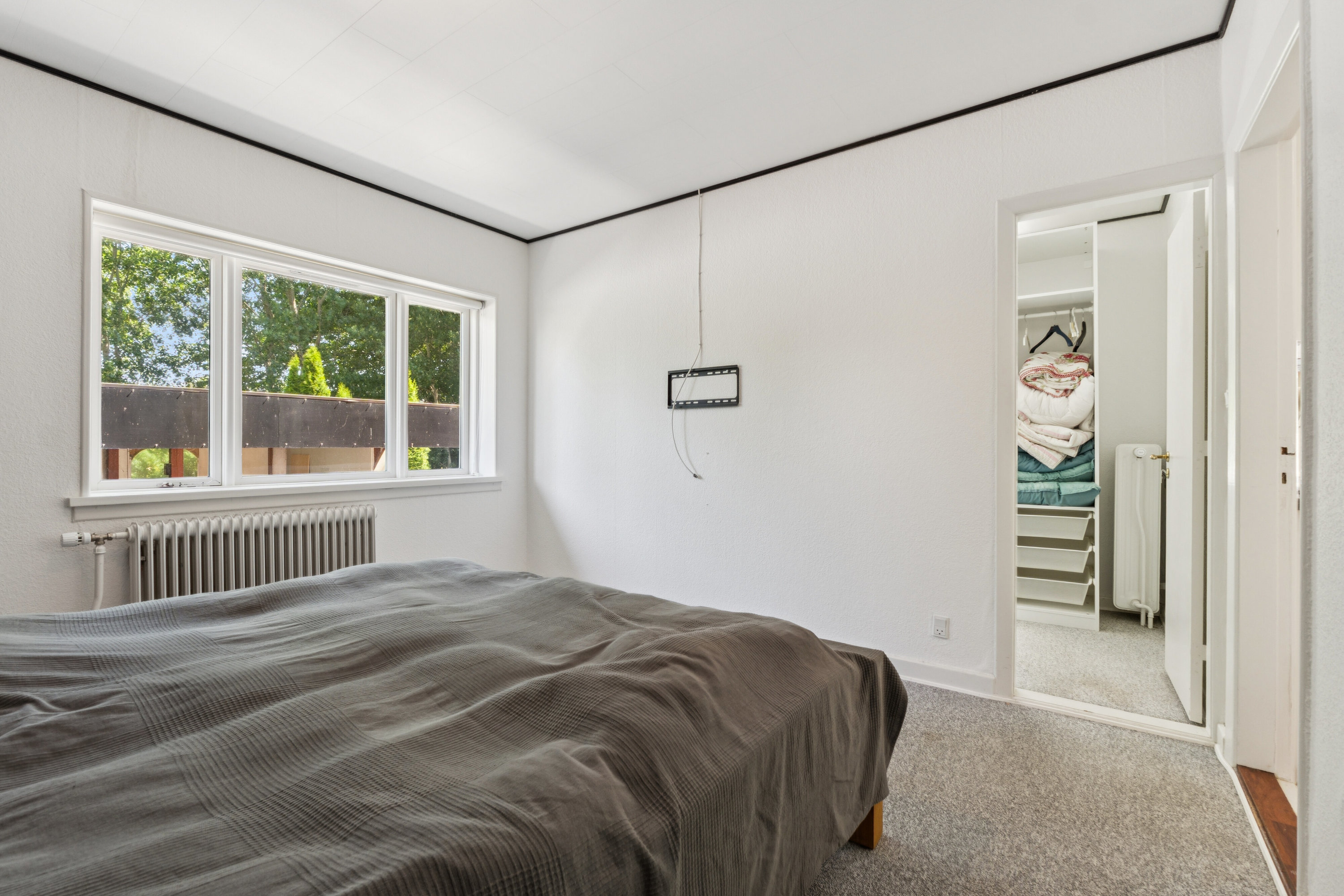 Fremhævet soveværelse billede i fuldskærmstilstand. Billede af Egense Bygade 12, Egense, 5450 Otterup