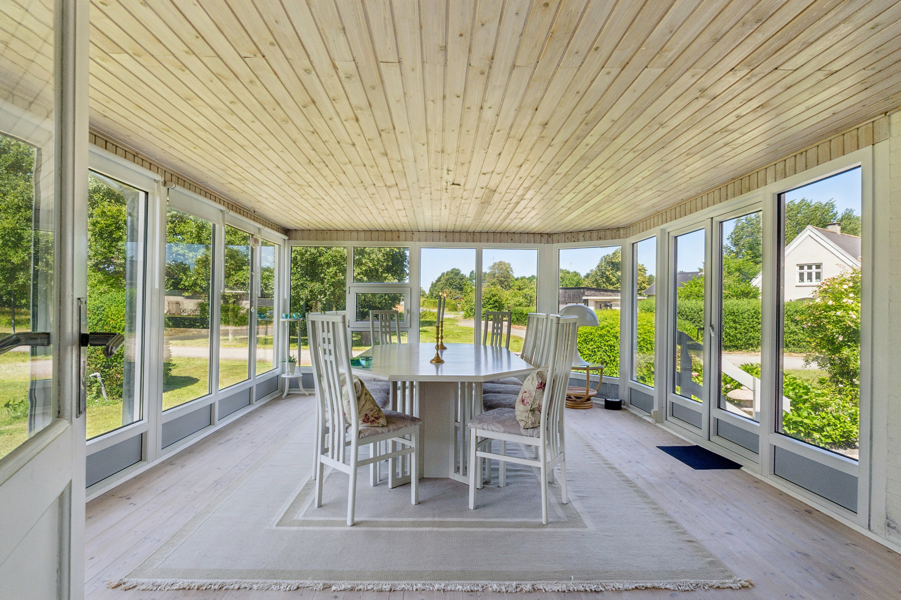 Fremhævet udestue billede i fuldskærmstilstand. Billede af Egense Bygade 12, Egense, 5450 Otterup