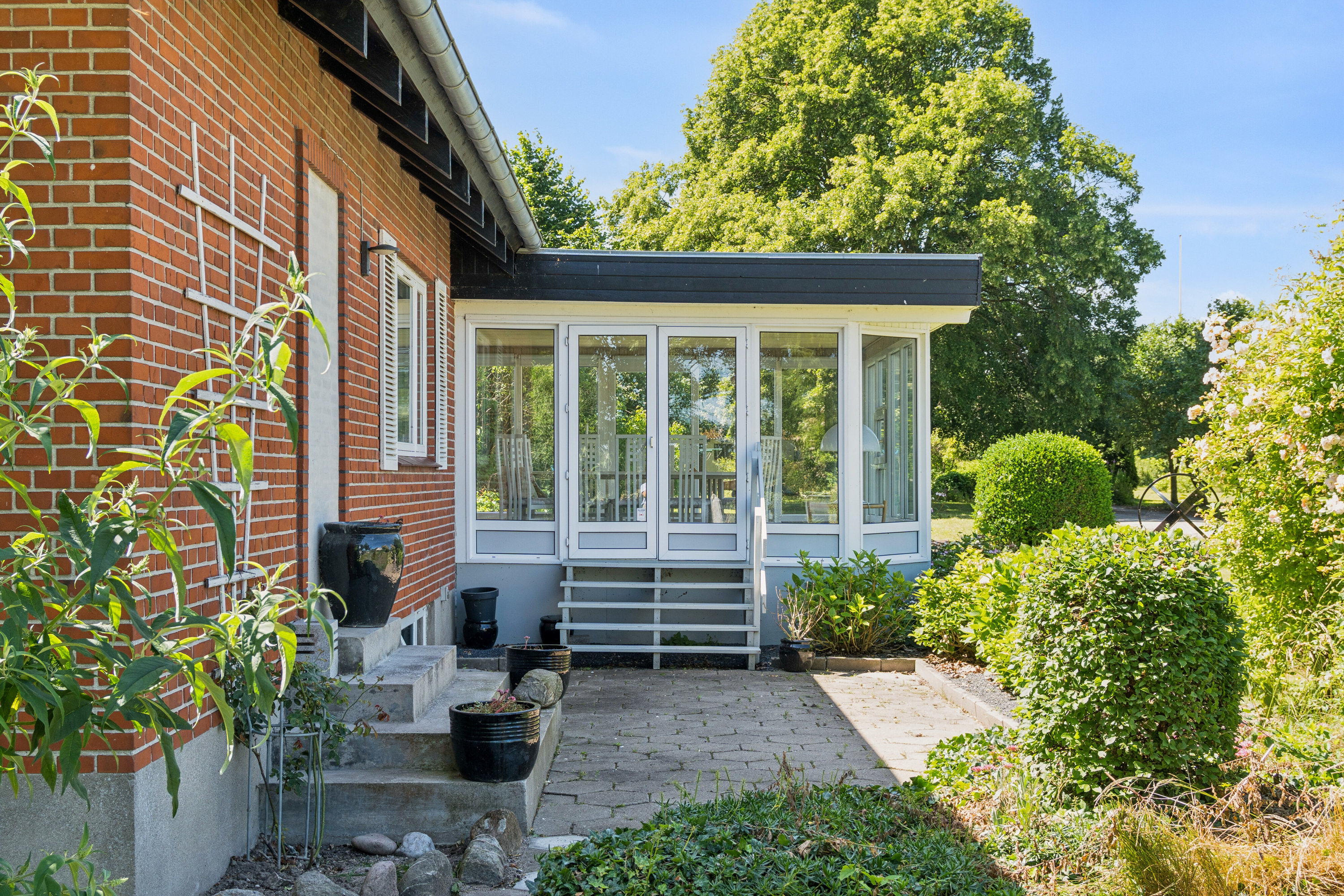 Fremhævet udendørs billede i fuldskærmstilstand. Billede af Egense Bygade 12, Egense, 5450 Otterup