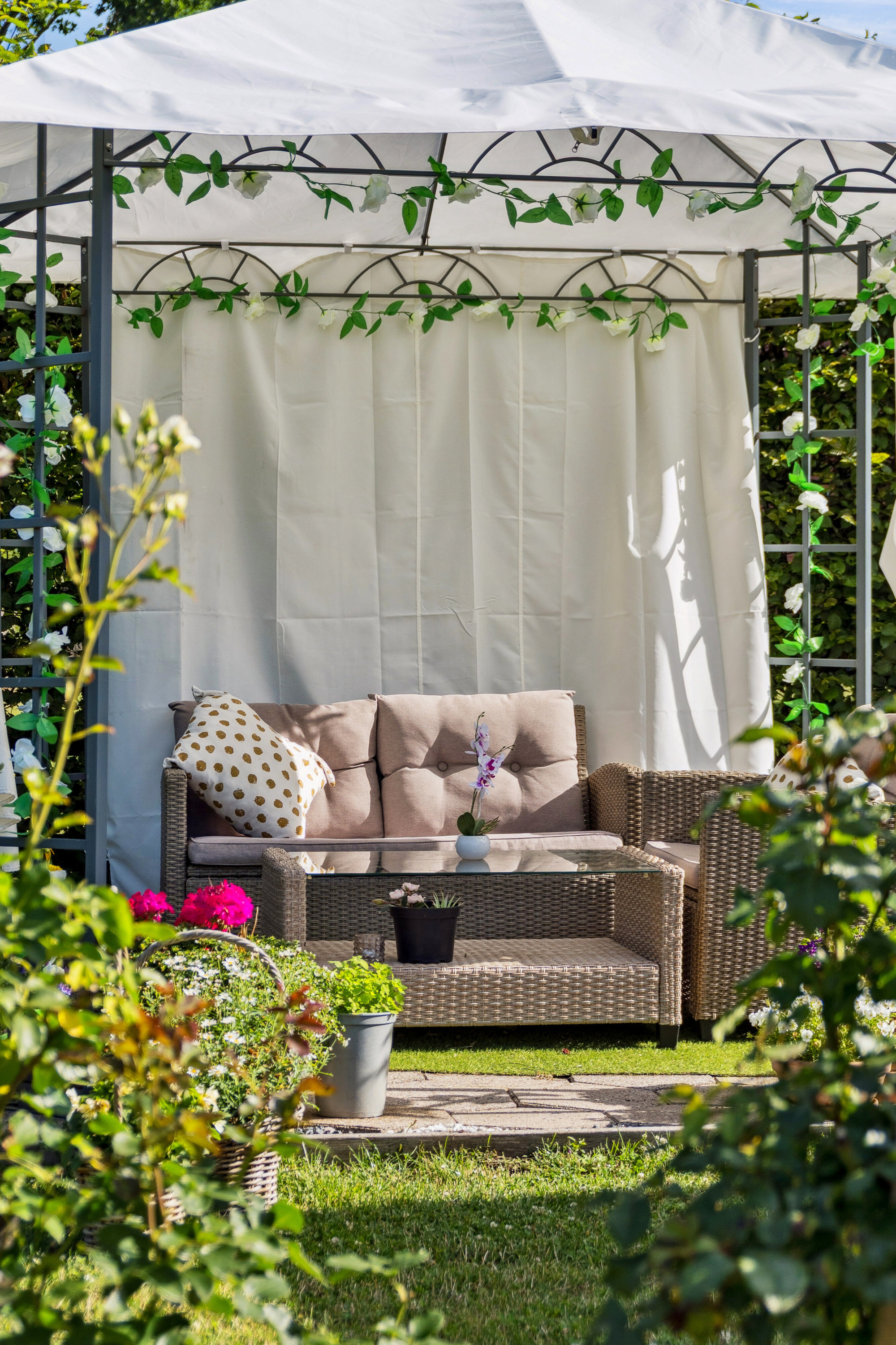 Fremhævet terrasse billede i fuldskærmstilstand. Billede af Græshaven 9B, Bullerup, 5320 Agedrup