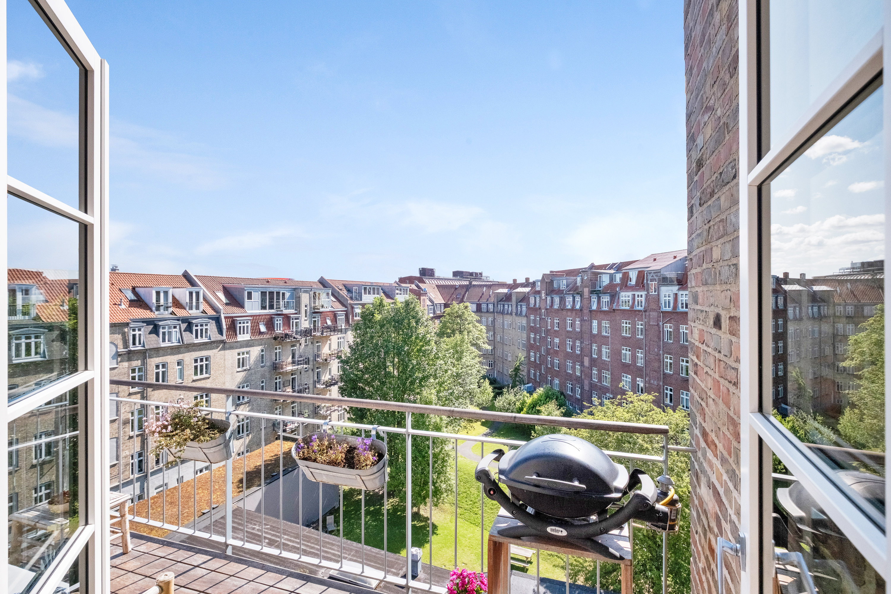 Fremhævet altan billede i fuldskærmstilstand. Billede af Grønnegade 77B, 5. tv., 8000 Aarhus C