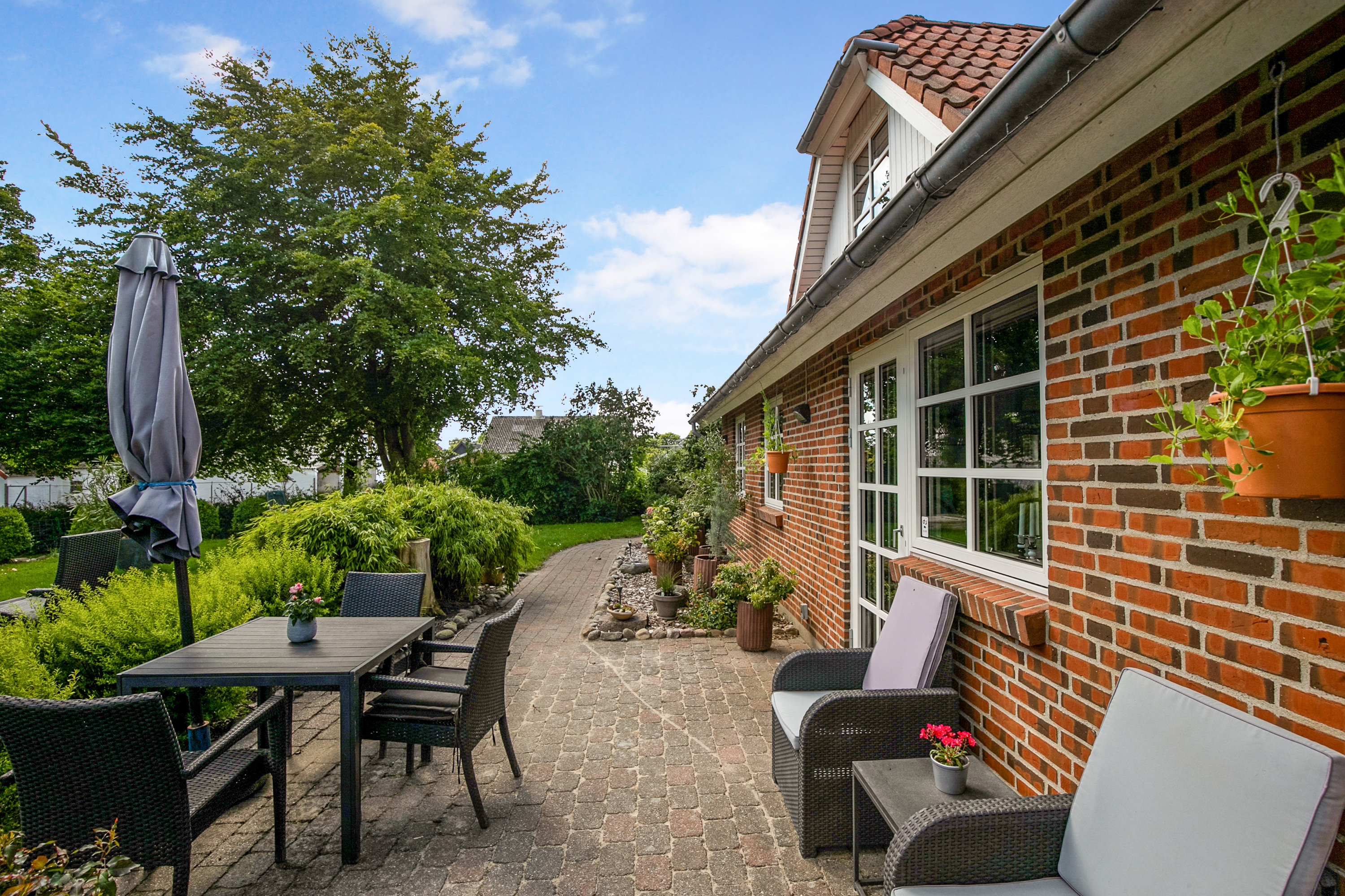 Fremhævet terrasse  billede i fuldskærmstilstand. Billede af Erik Banners Vej 13, Attrup, 9460 Brovst