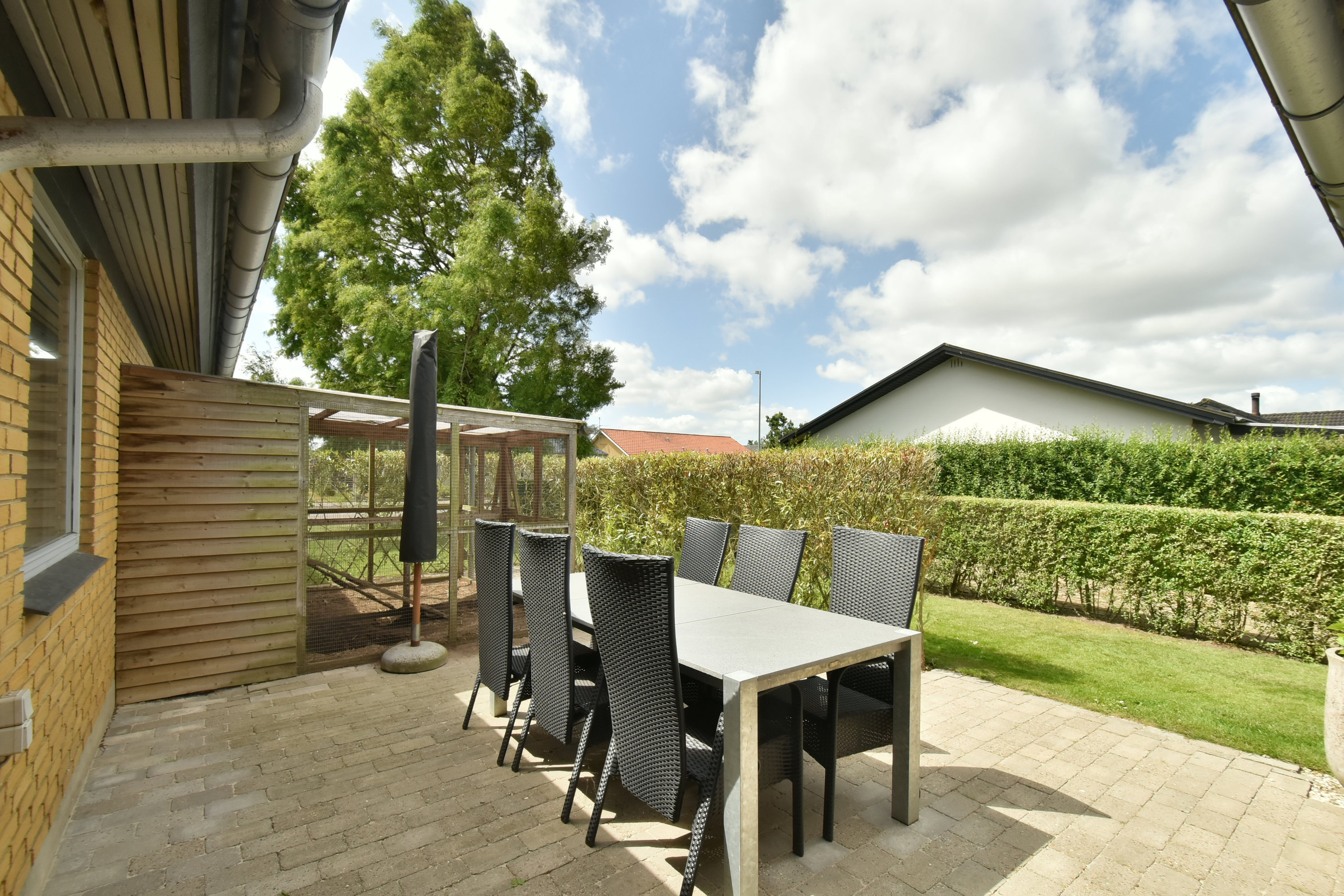 Fremhævet terrasse billede i fuldskærmstilstand. Billede af Søndergårdvej 7, Hammerum, 7400 Herning