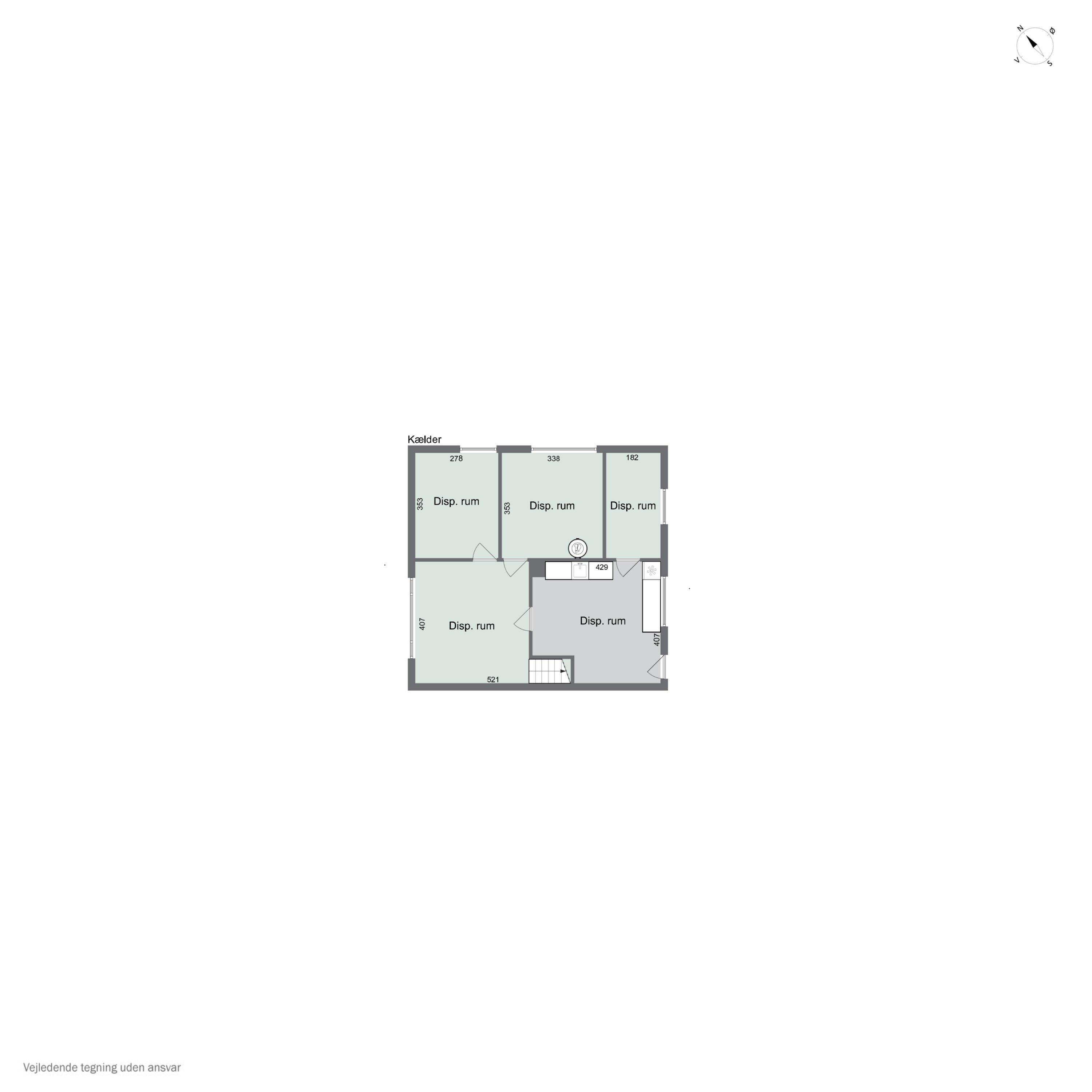 Plantegninger billede af Egense Bygade 12, Egense, 5450 Otterup