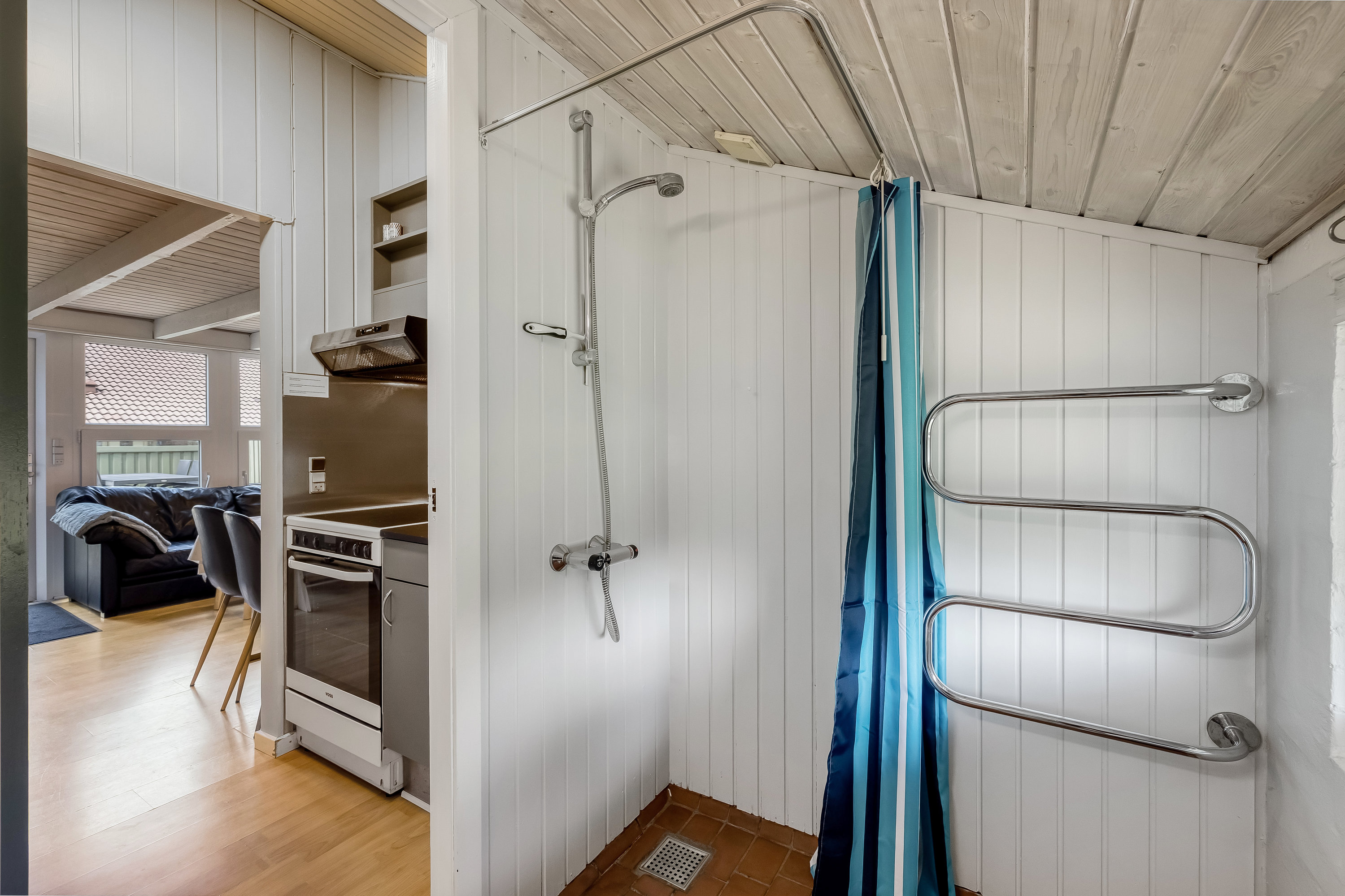 Fremhævet badeværelse billede i fuldskærmstilstand. Billede af Vester Fælled 168, G5., Bork Havn, 6893 Hemmet