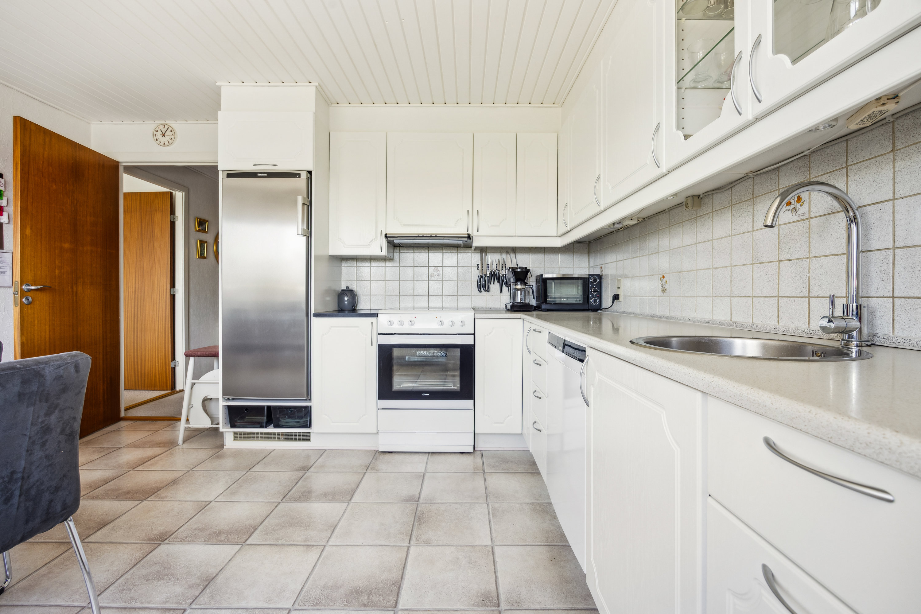 Fremhævet køkken billede i fuldskærmstilstand. Billede af Elmevej 31, Hobro By, 9500 Hobro