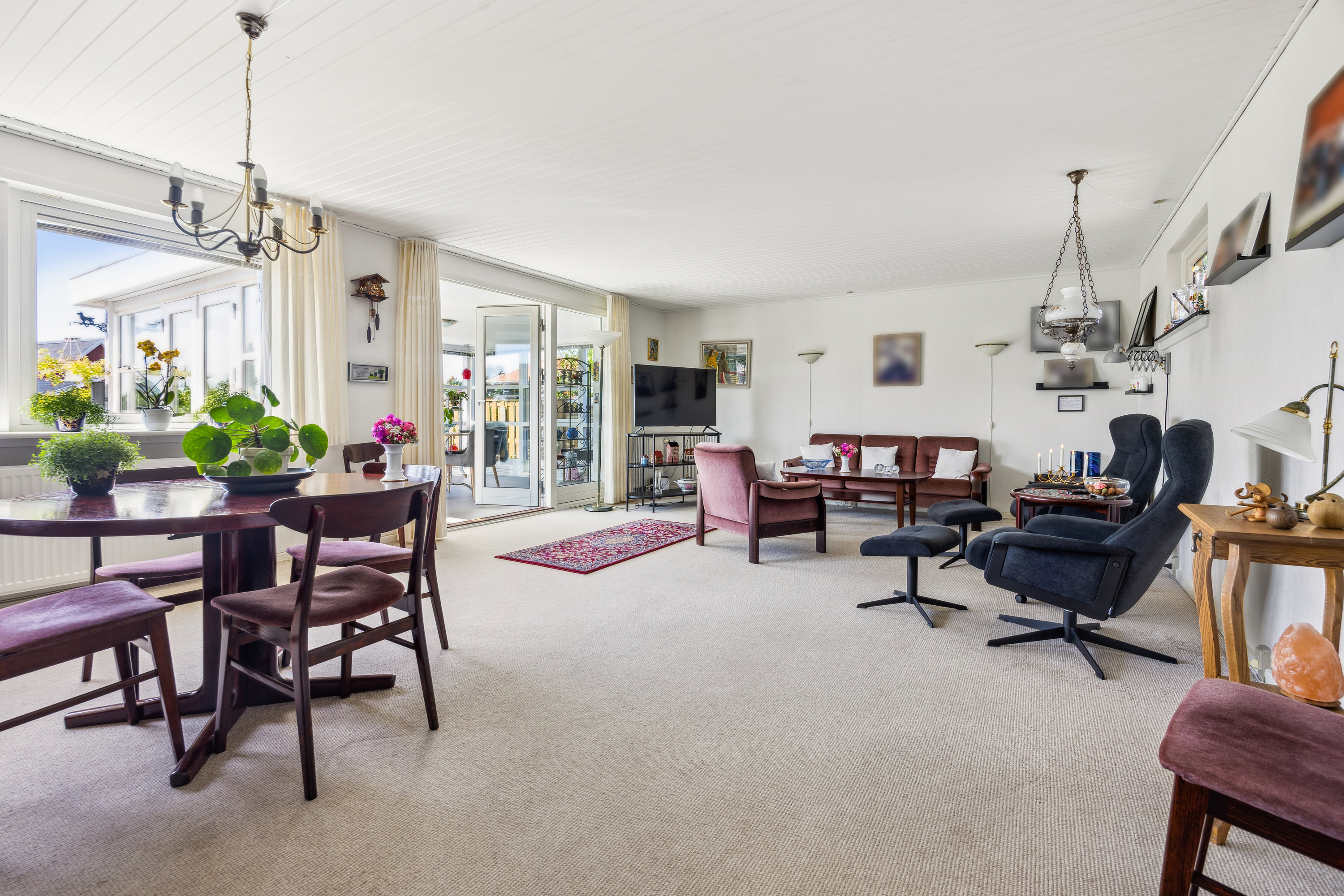 Miniaturebillede 2: stue. Billede af Elmevej 31, Hobro By, 9500 Hobro