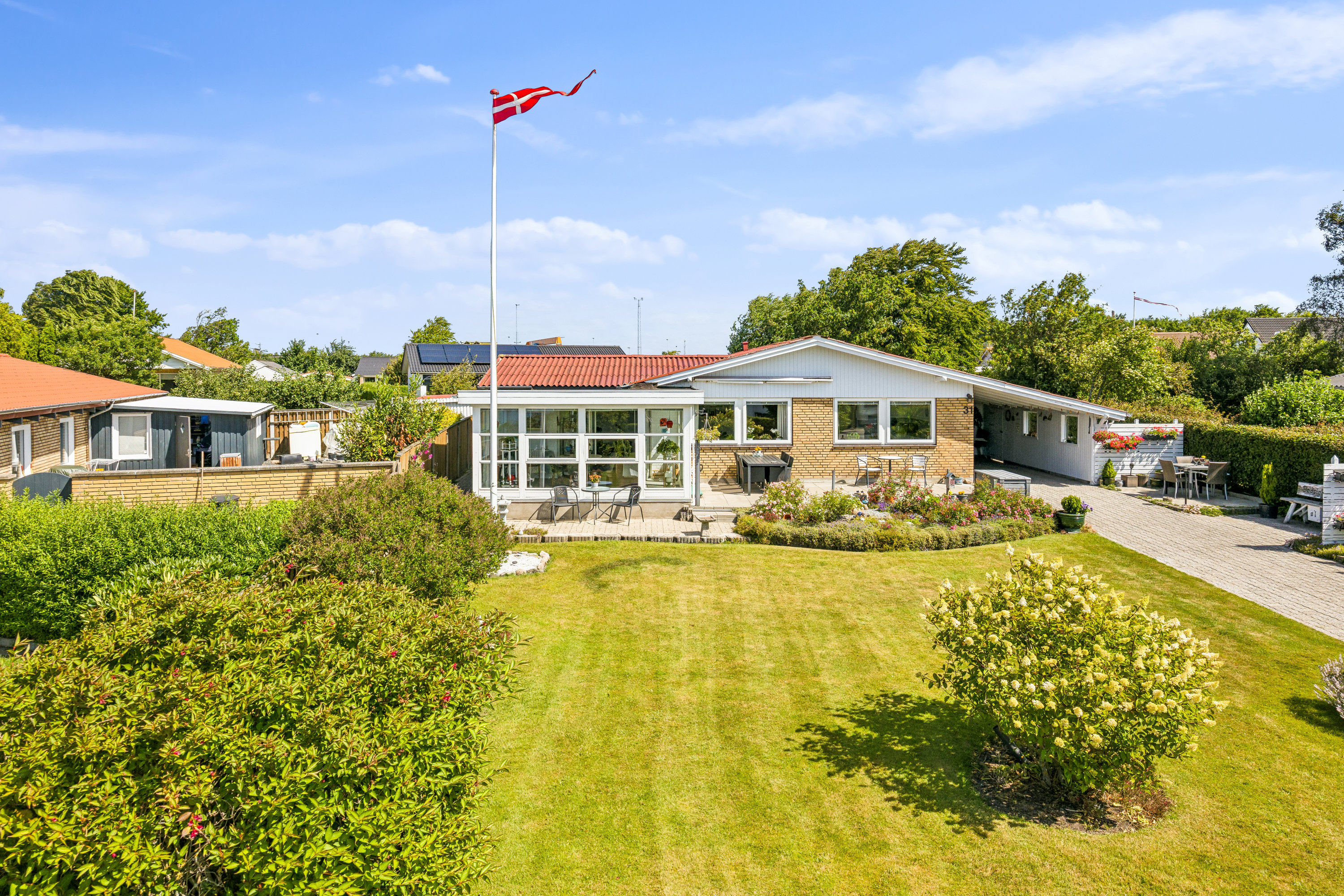 Fremhævet ejendom  billede i fuldskærmstilstand. Billede af Elmevej 31, Hobro By, 9500 Hobro