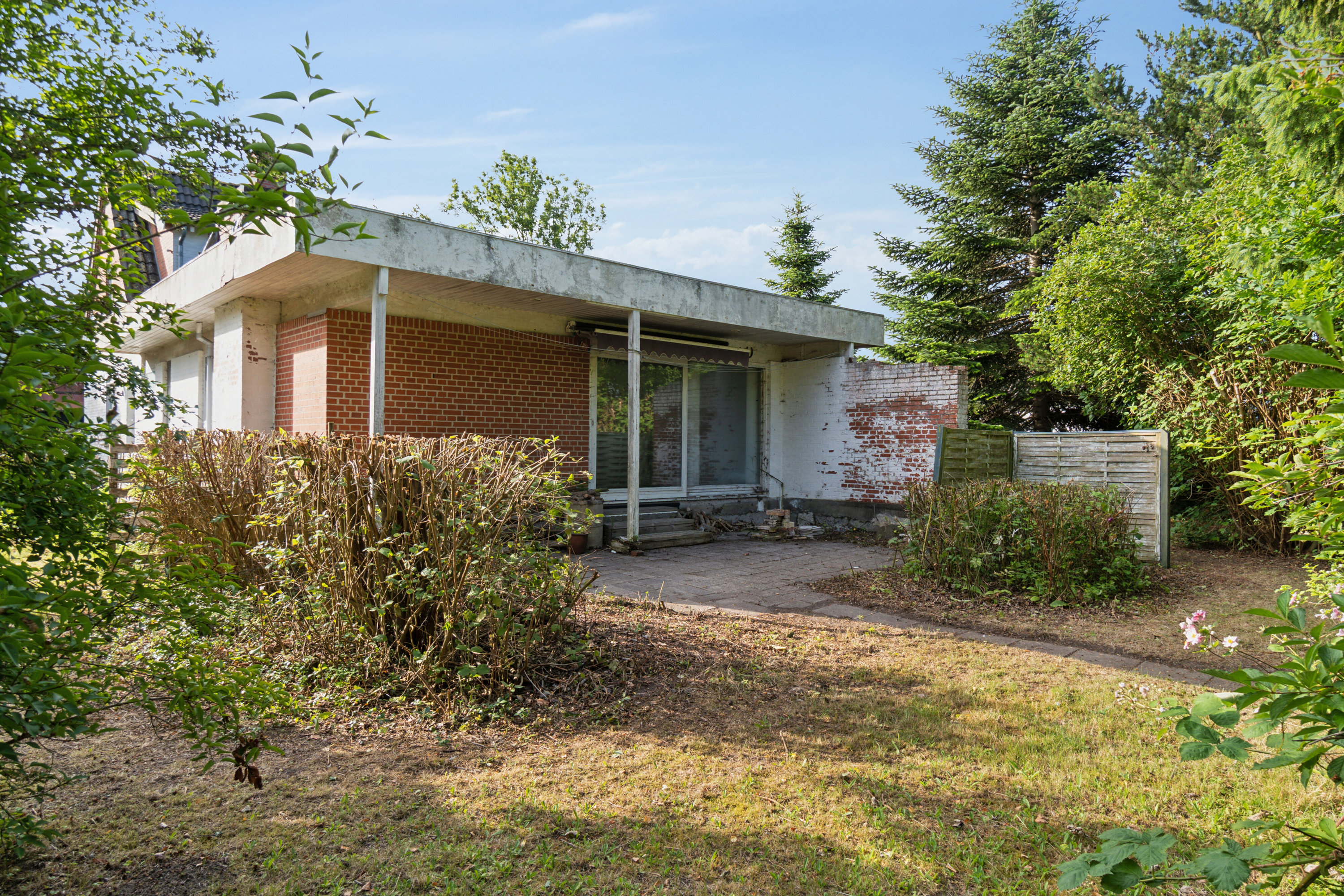 Miniaturebillede 2: set fra haven. Billede af Flinterupvej 67A, 4480 Store Fuglede