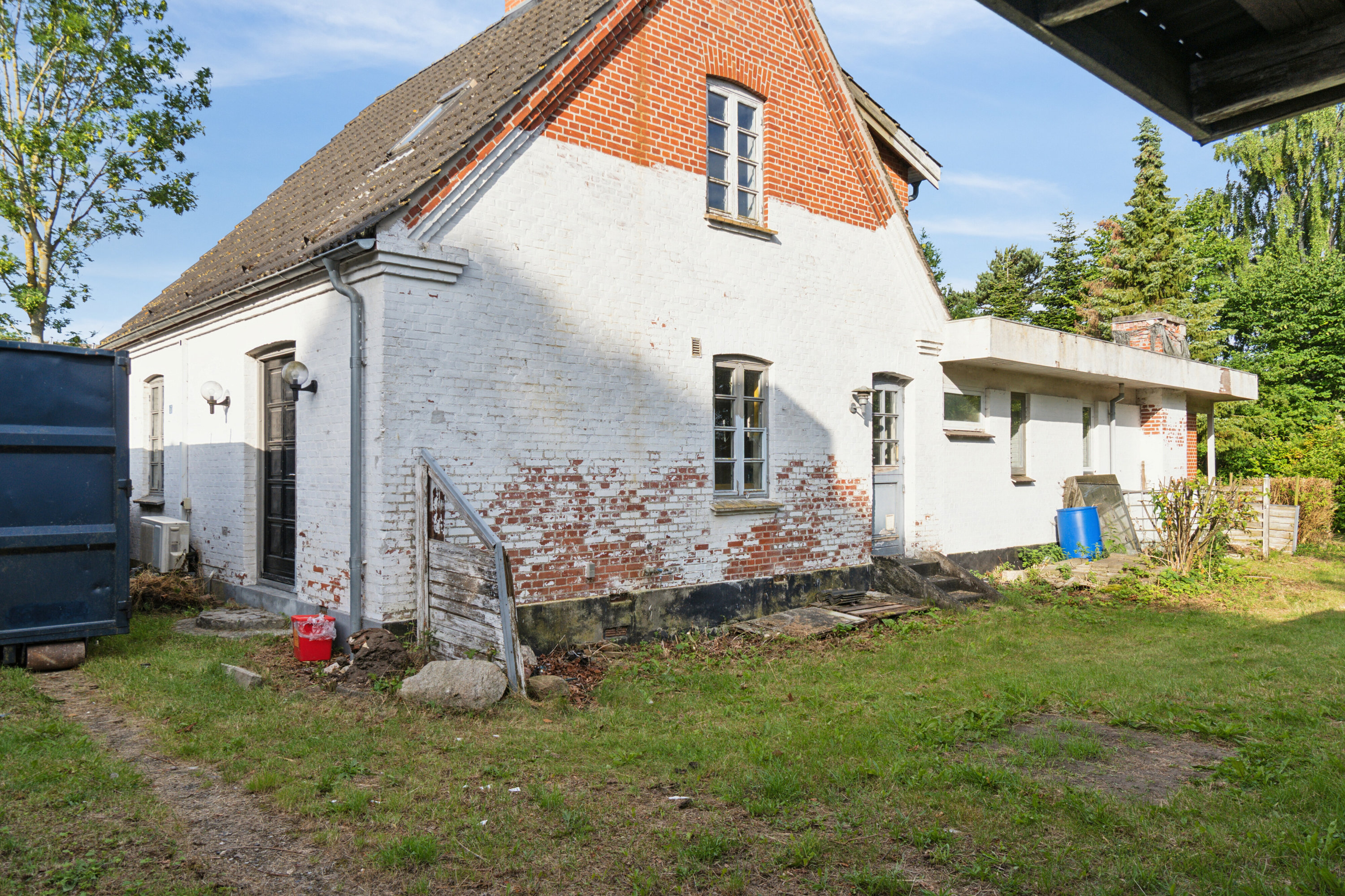 Fremhævet set fra haven billede i fuldskærmstilstand. Billede af Flinterupvej 67A, 4480 Store Fuglede