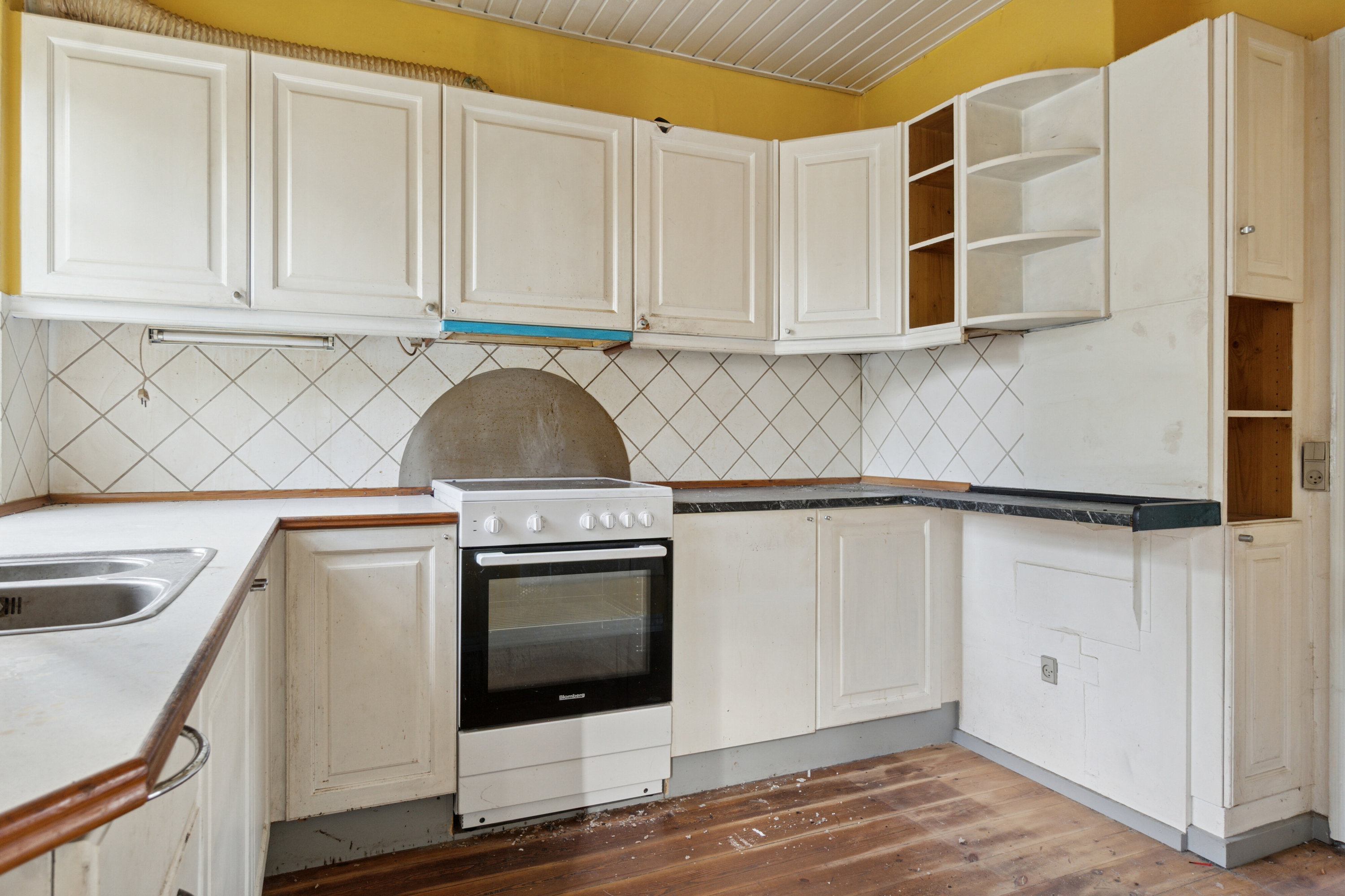 Fremhævet køkken billede i fuldskærmstilstand. Billede af Flinterupvej 67A, 4480 Store Fuglede