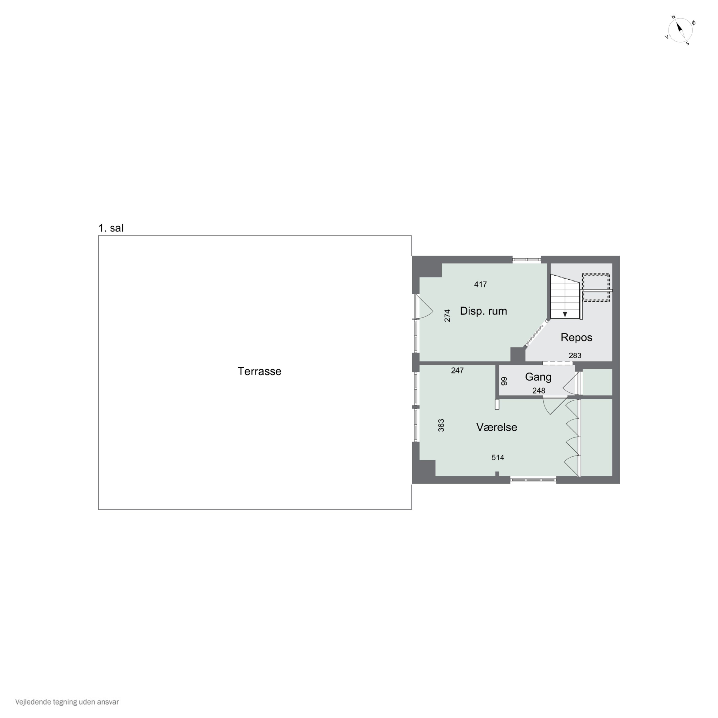 Plantegninger billede af Flinterupvej 67A, 4480 Store Fuglede