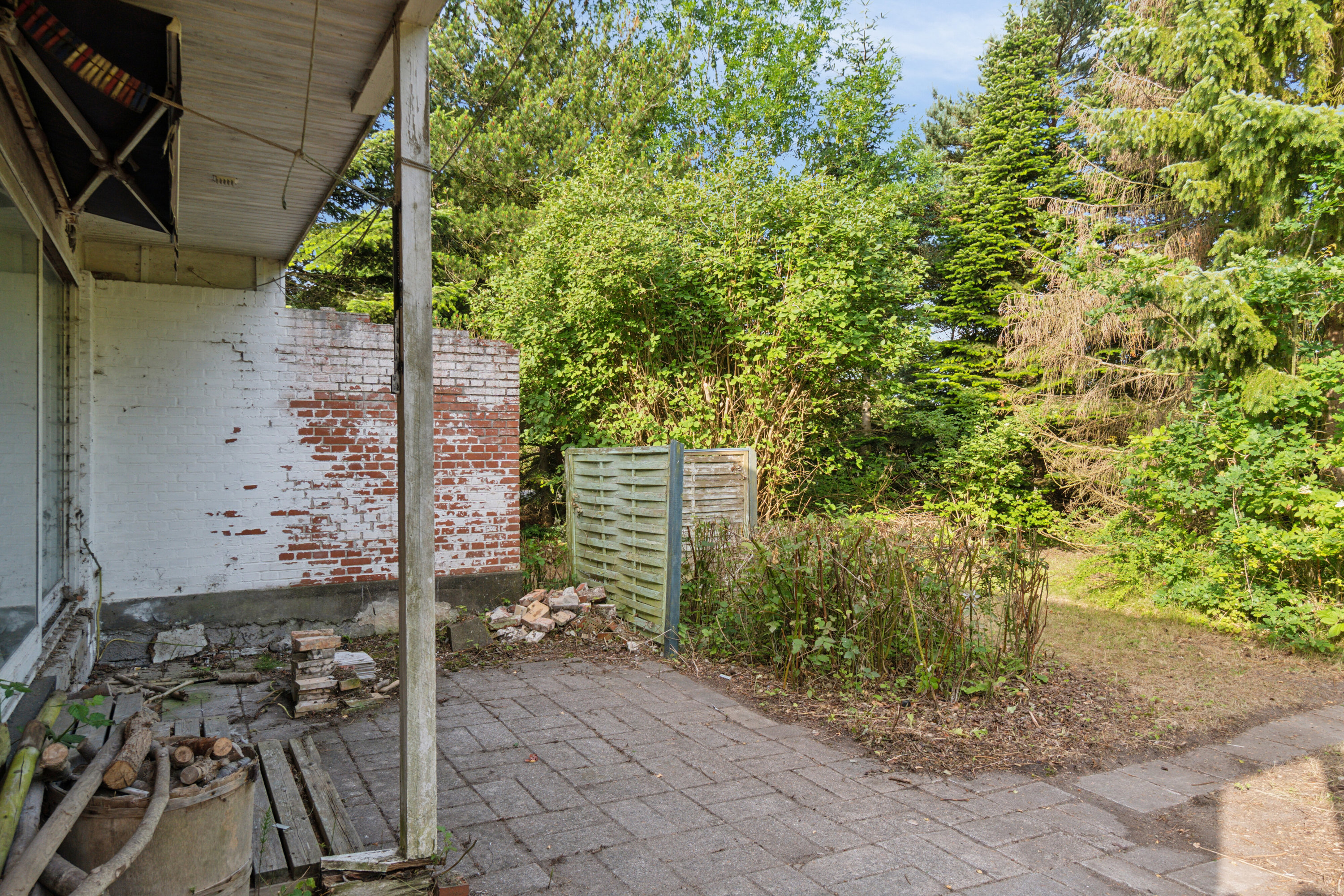 Fremhævet overdækket terrasse billede i fuldskærmstilstand. Billede af Flinterupvej 67A, 4480 Store Fuglede