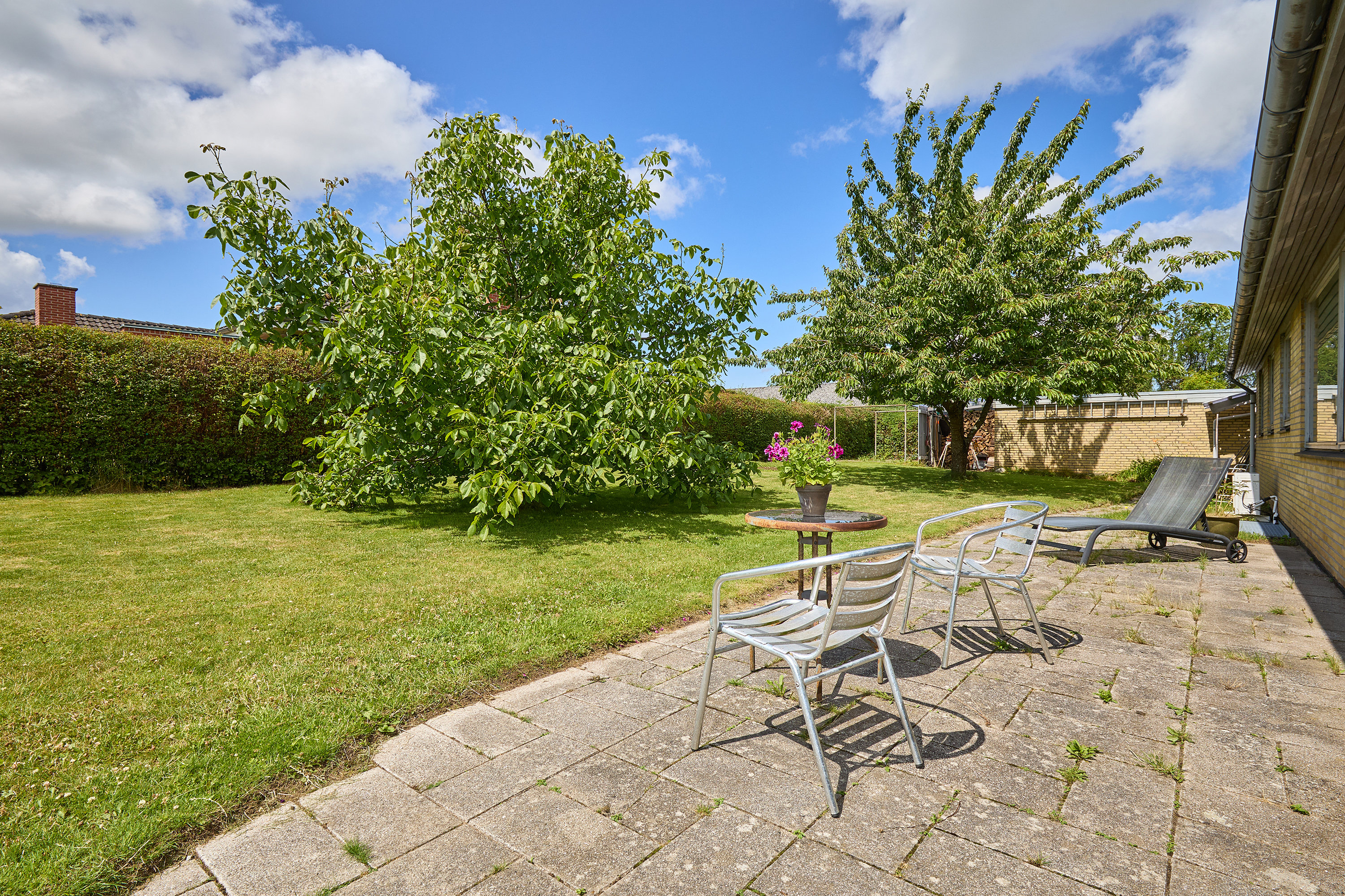 Fremhævet terrasse billede i fuldskærmstilstand. Billede af Parkvej 25, 3550 Slangerup