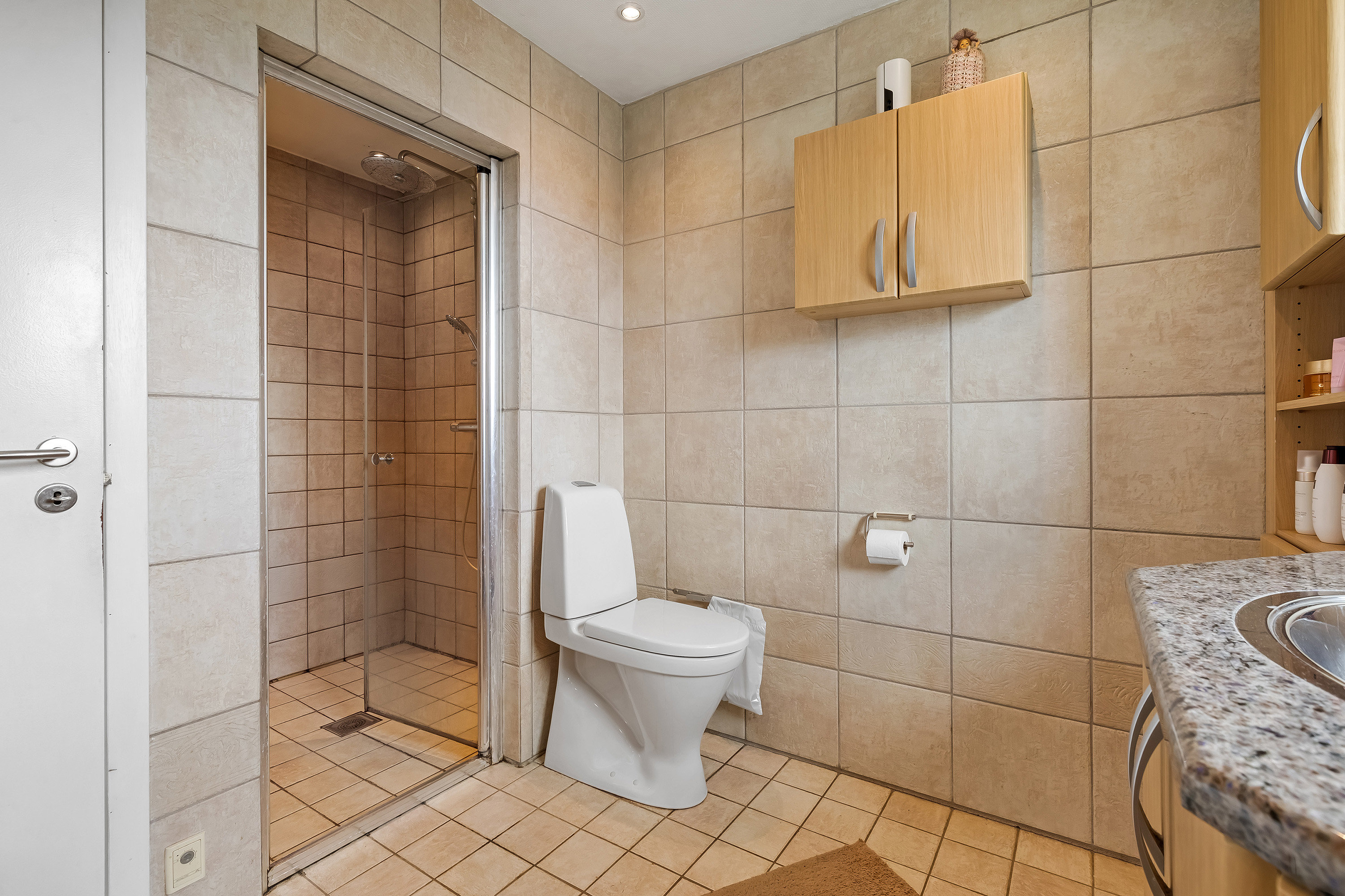 Fremhævet badeværelse billede i fuldskærmstilstand. Billede af Parkvej 25, 3550 Slangerup