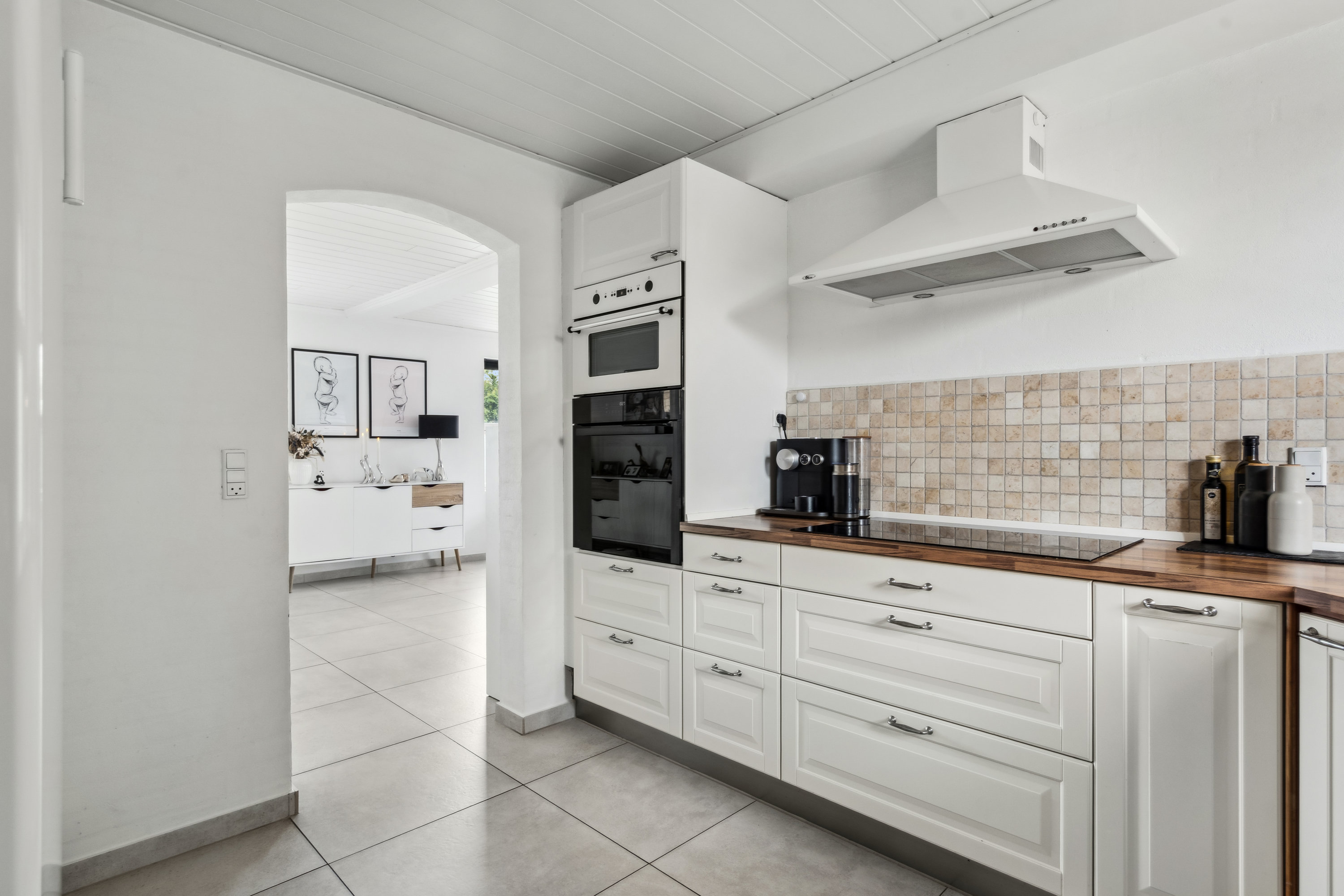 Fremhævet køkken billede i fuldskærmstilstand. Billede af Sindalvej 1, 9981 Jerup