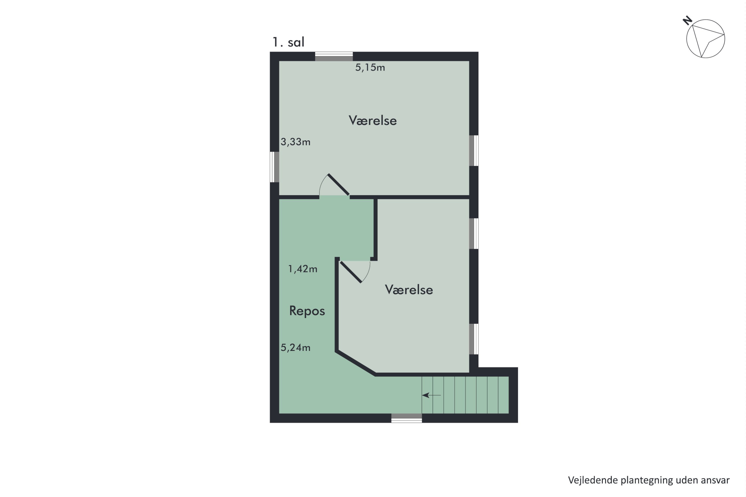 Plantegninger billede af Mejlbyvej 14, 9610 Nørager