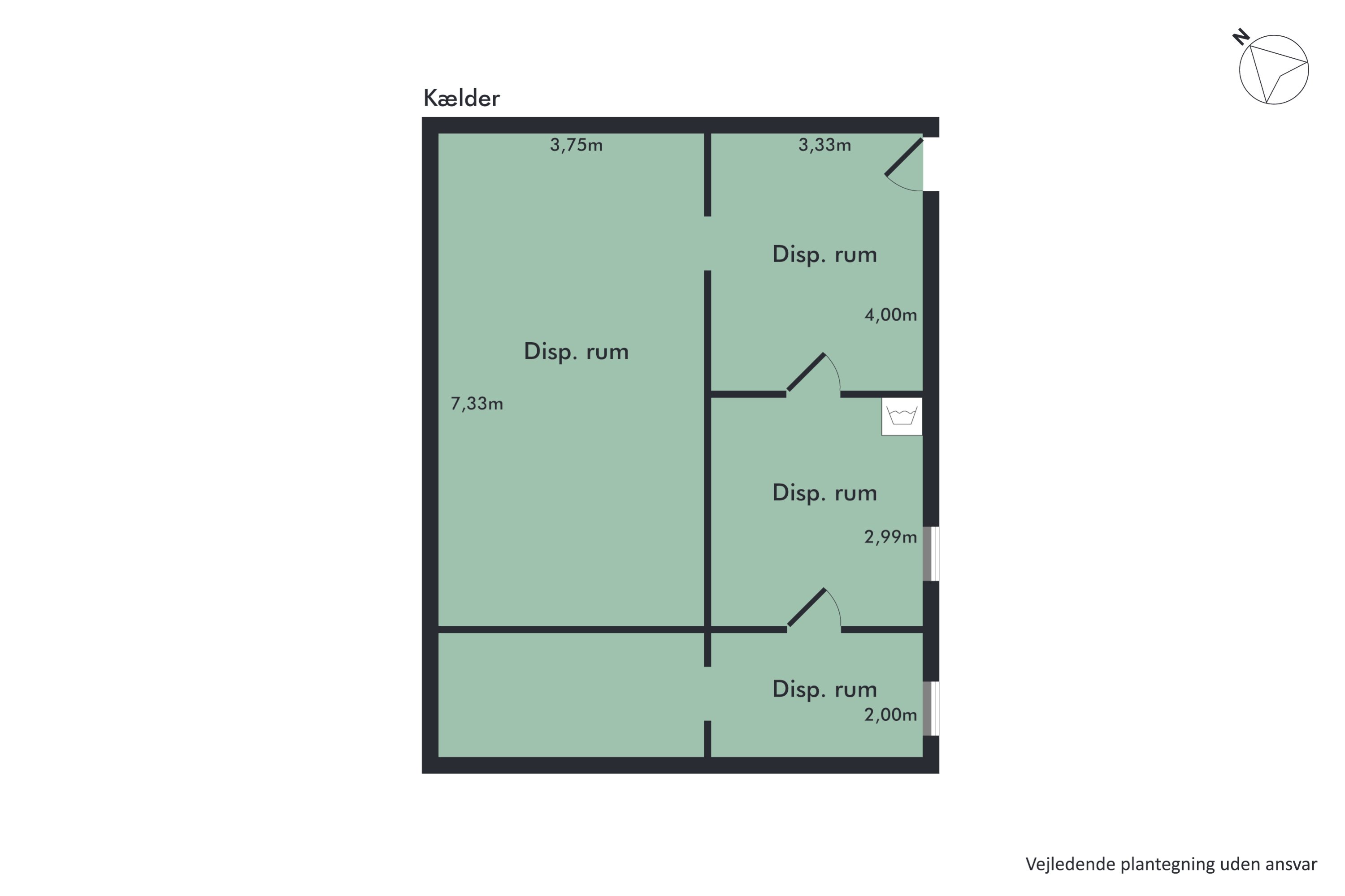 Plantegninger billede af Mejlbyvej 14, 9610 Nørager