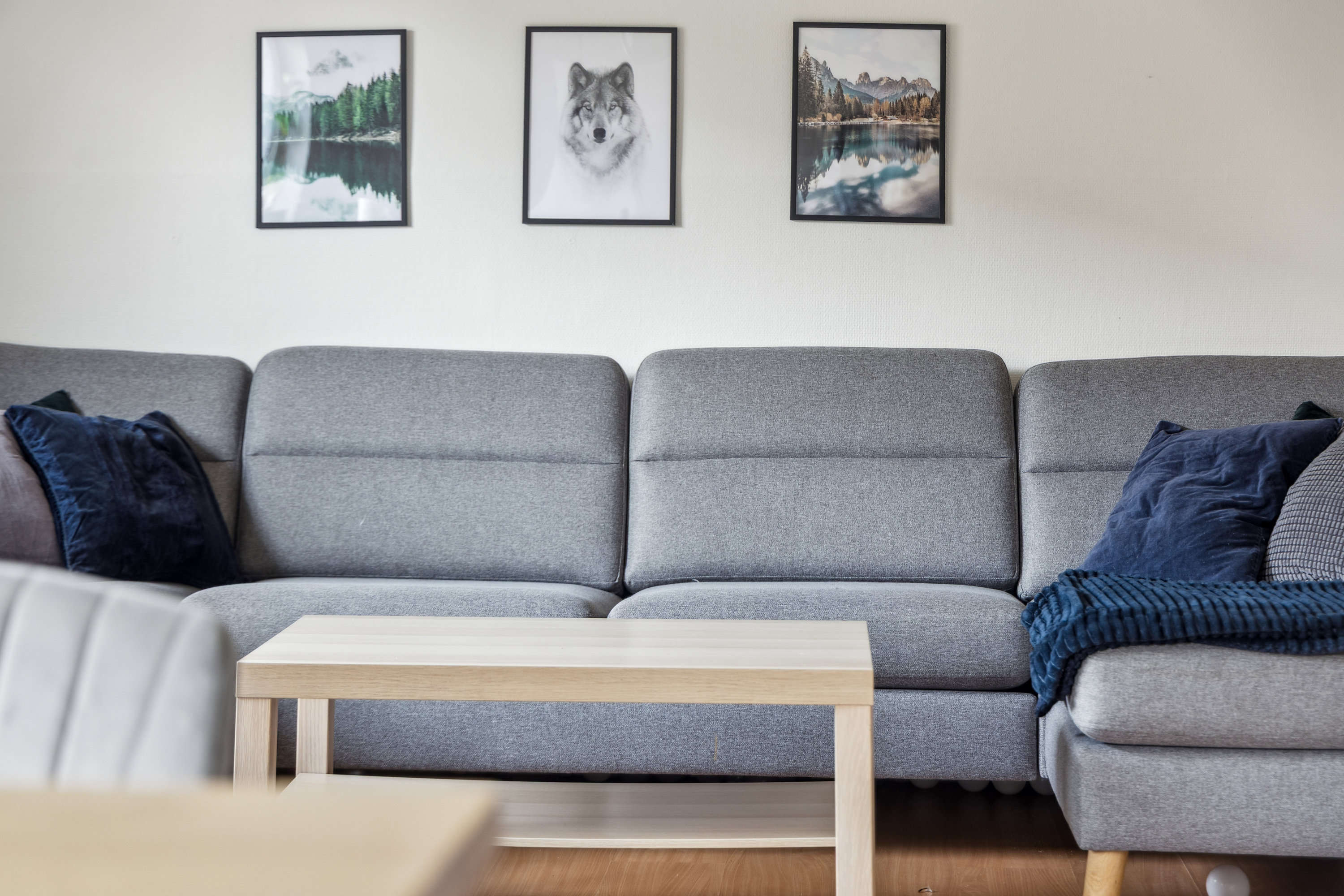 Fremhævet stue billede i fuldskærmstilstand. Billede af Mejlbyvej 14, 9610 Nørager