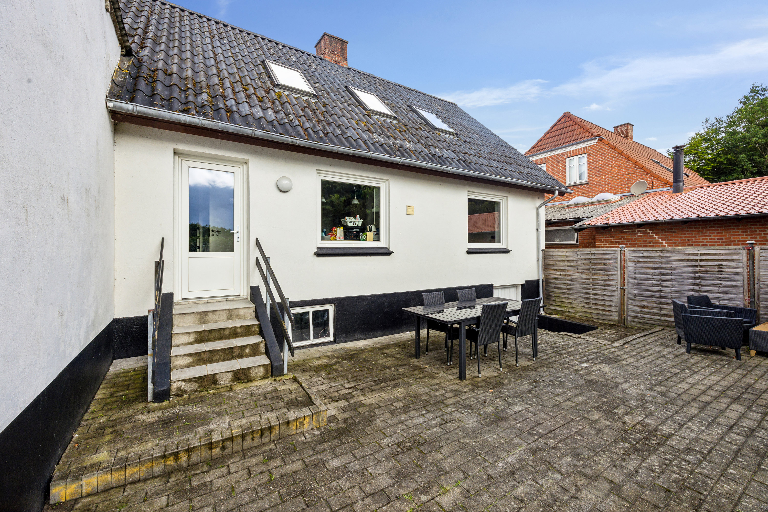 Fremhævet terrasse billede i fuldskærmstilstand. Billede af Mejlbyvej 14, 9610 Nørager