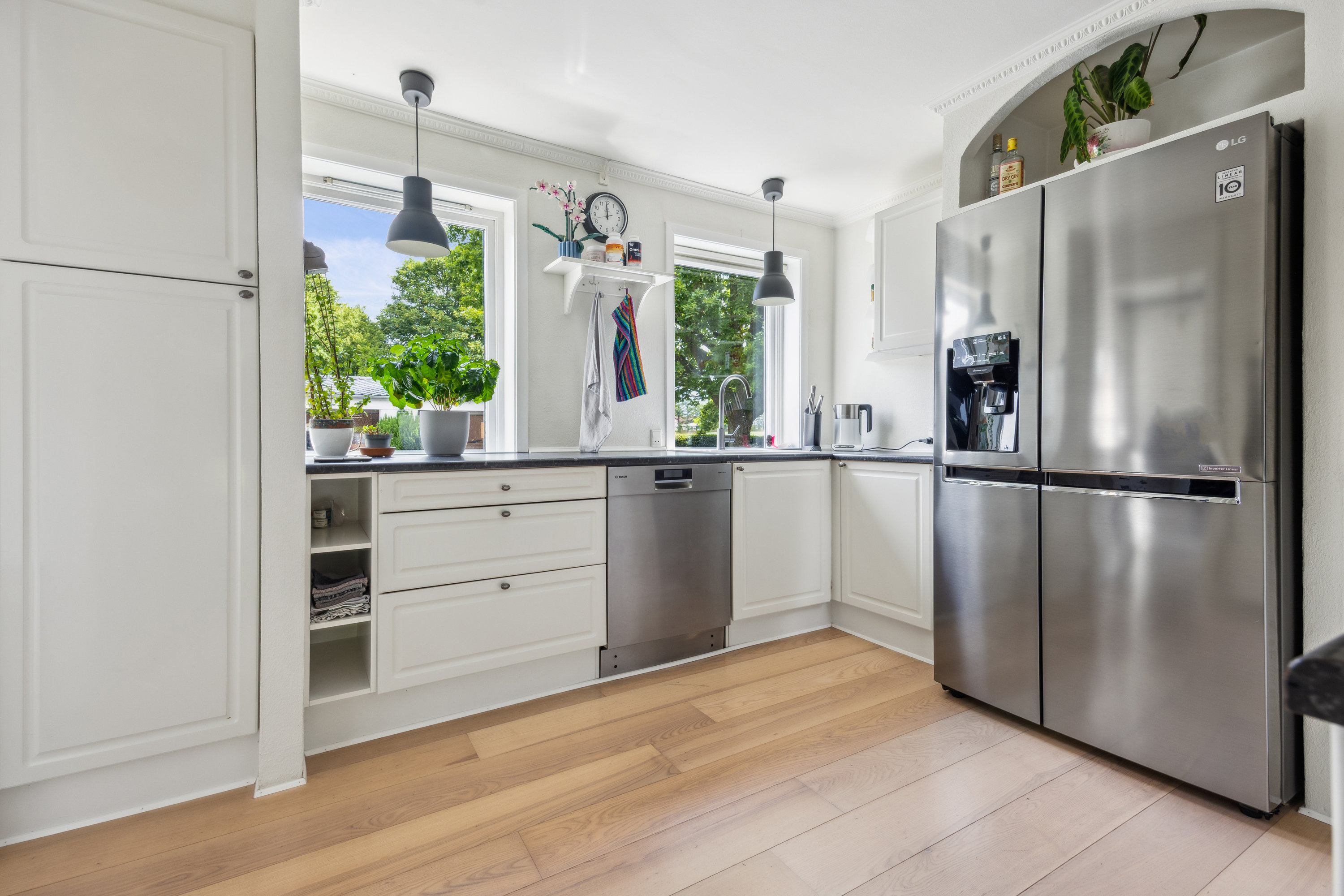 Fremhævet køkken billede i fuldskærmstilstand. Billede af Skovmosevej 45, Rørbæk, 9500 Hobro