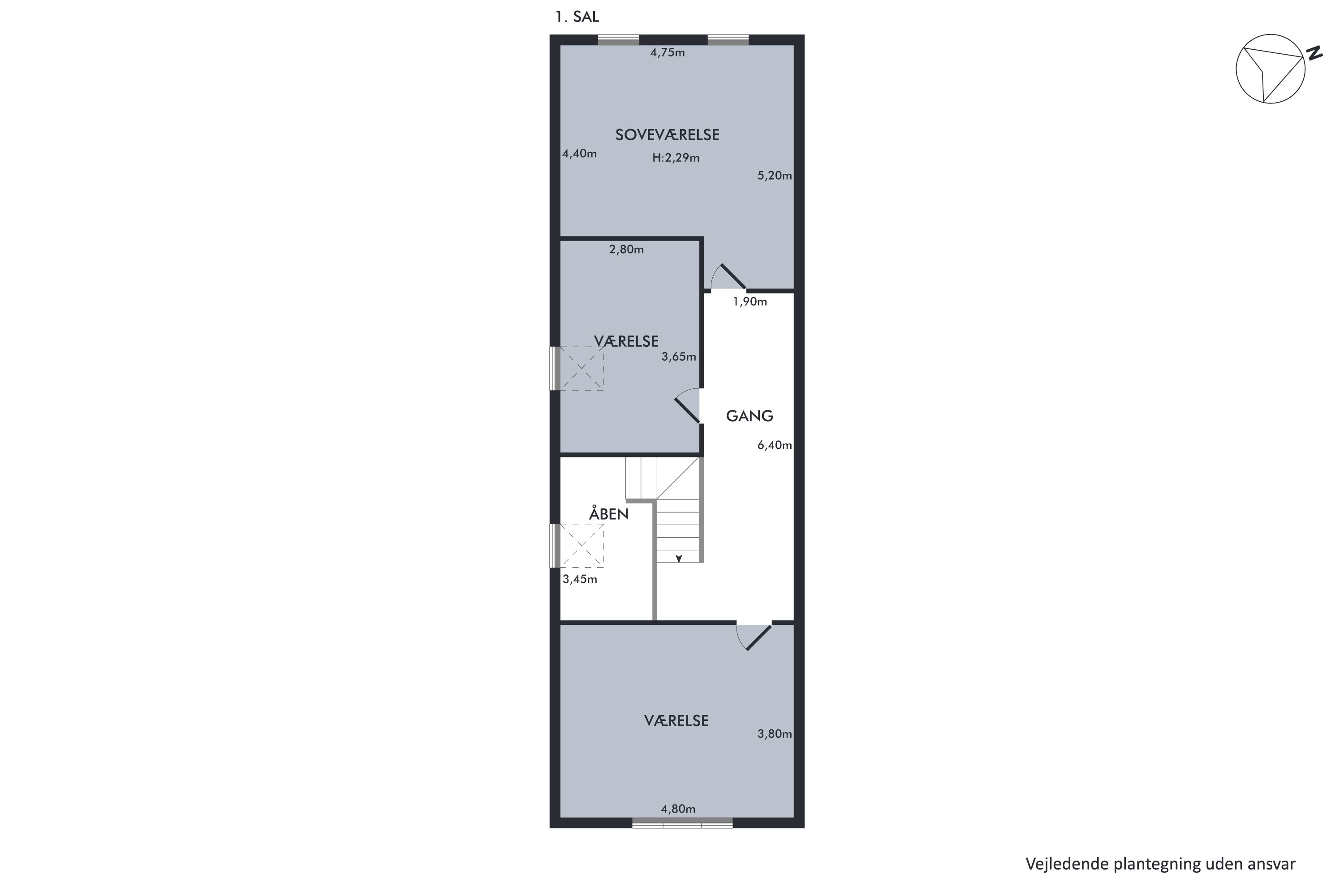 Plantegninger billede af Frederiksbergvej 63, 8983 Gjerlev J