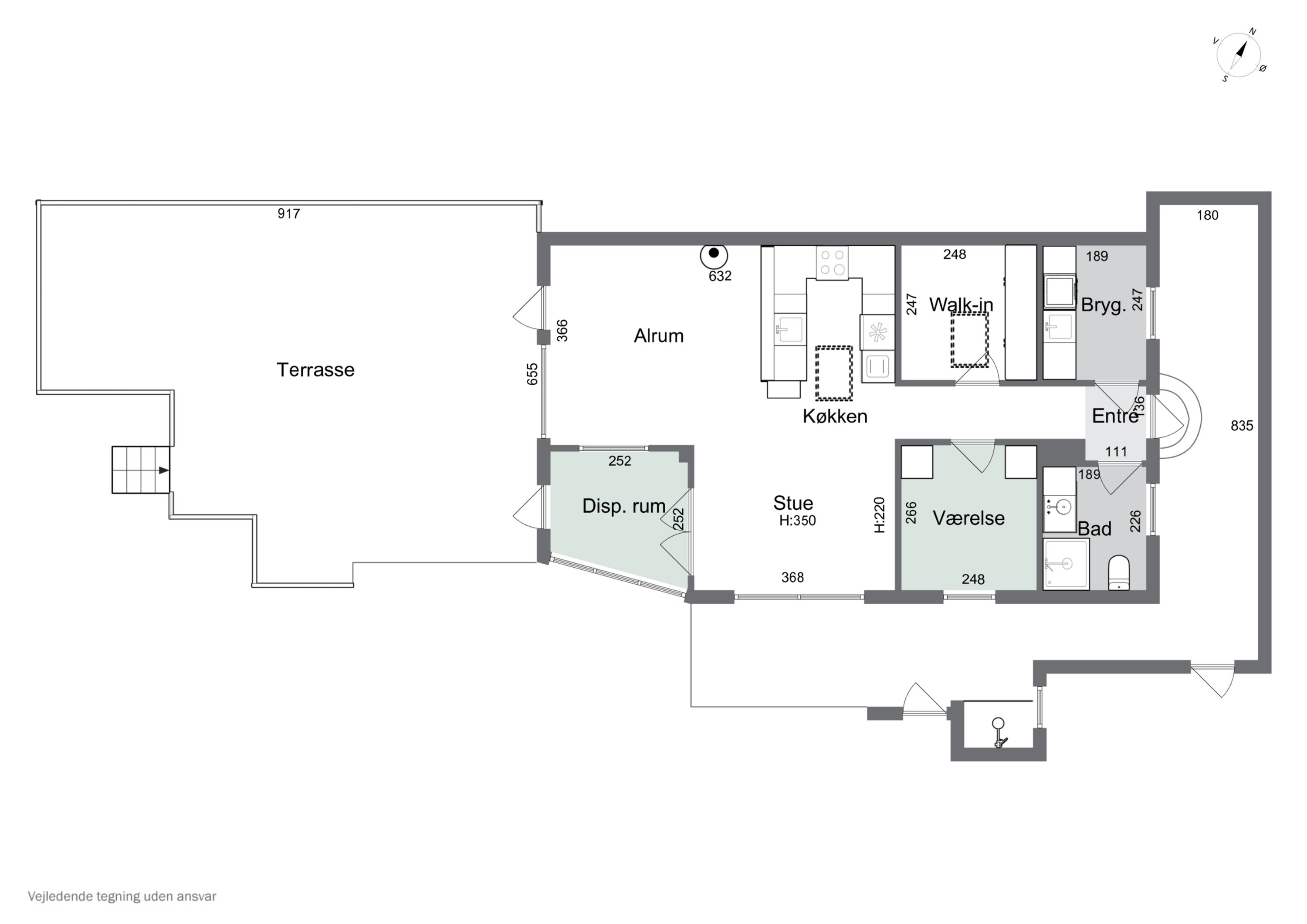 Plantegninger billede af Granskoven 50, 4220 Korsør