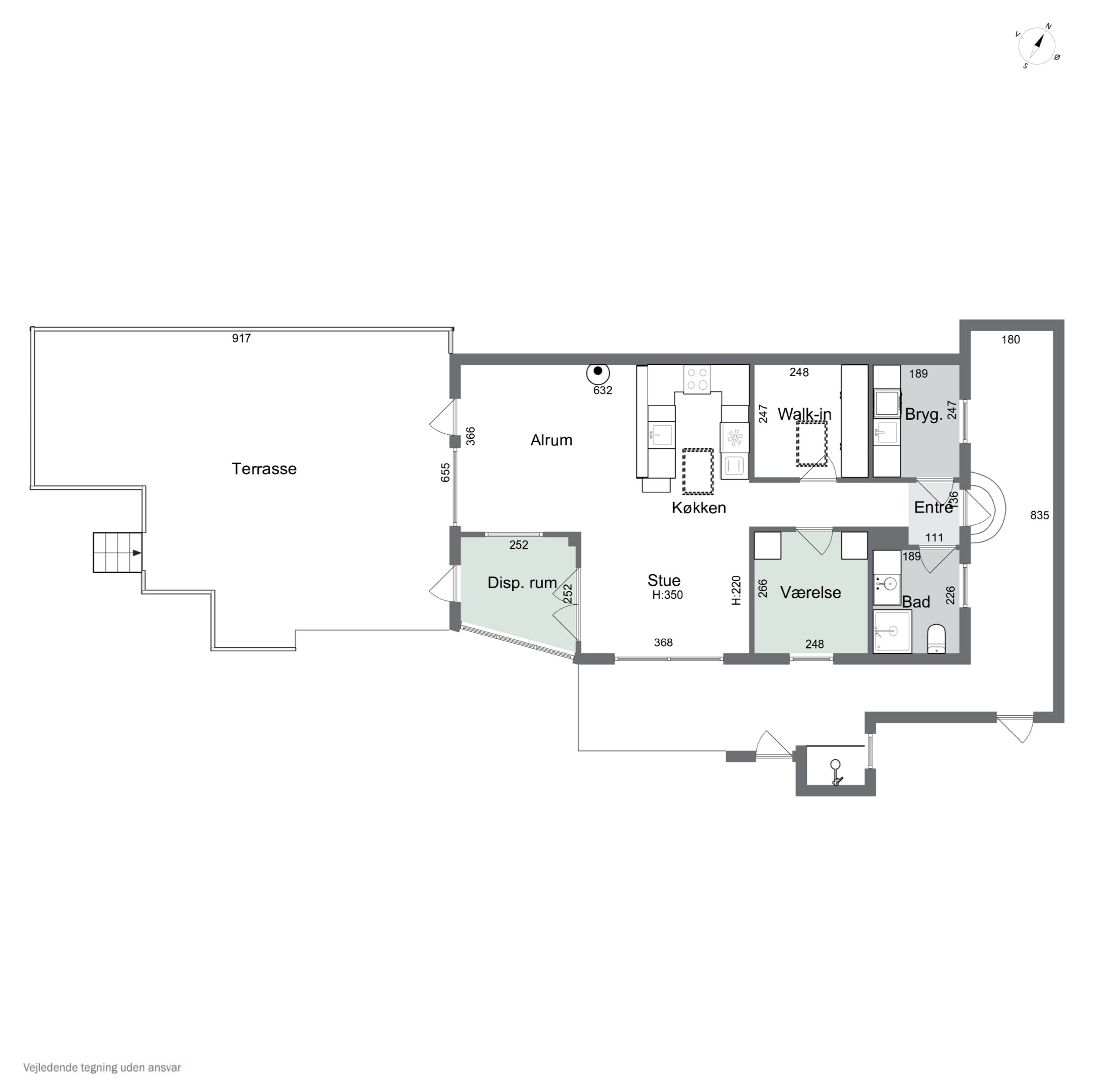 Plantegninger billede af Granskoven 50, 4220 Korsør