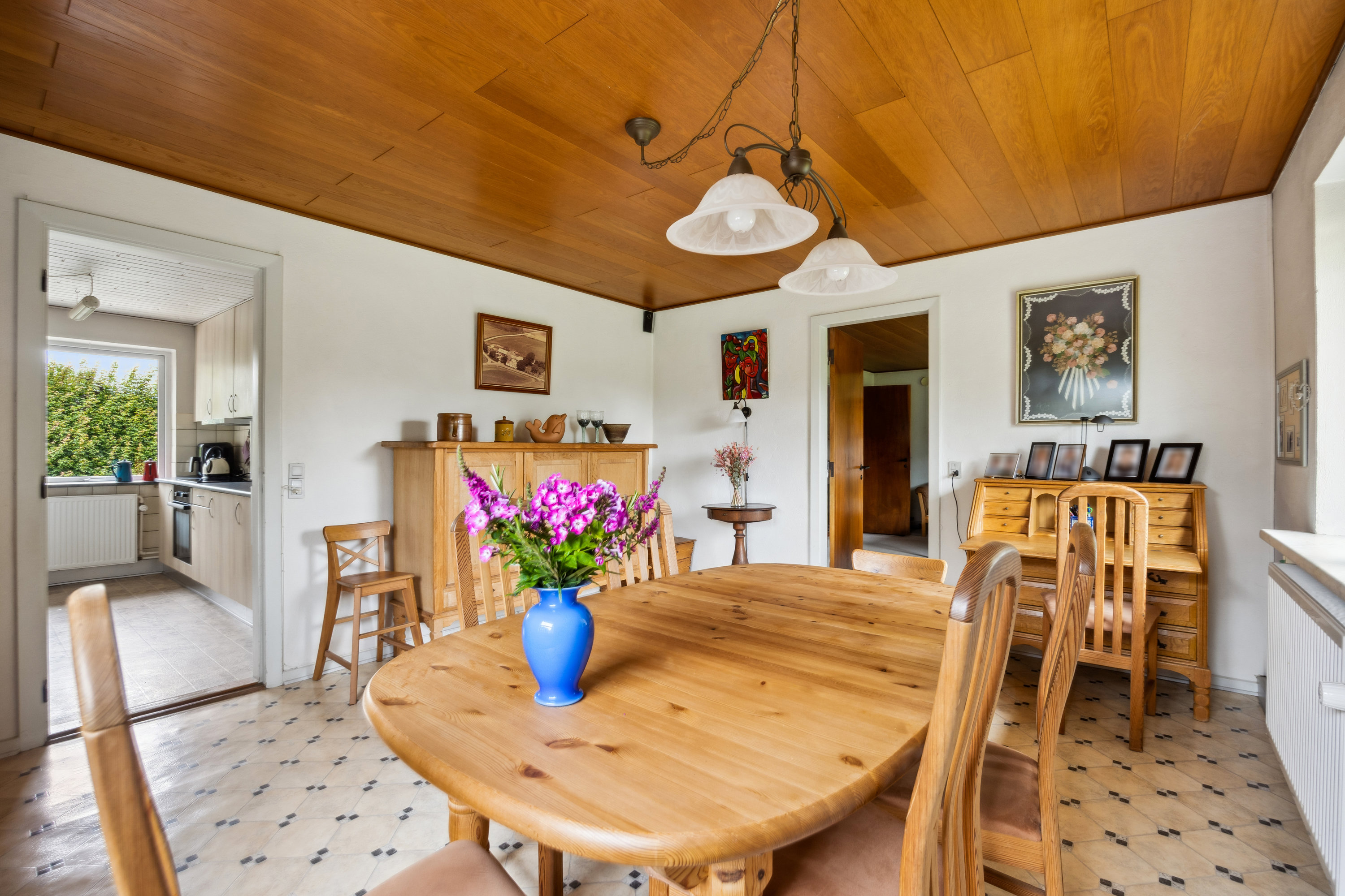 Fremhævet stue billede i fuldskærmstilstand. Billede af Aagade 68, Rørbæk, 9500 Hobro