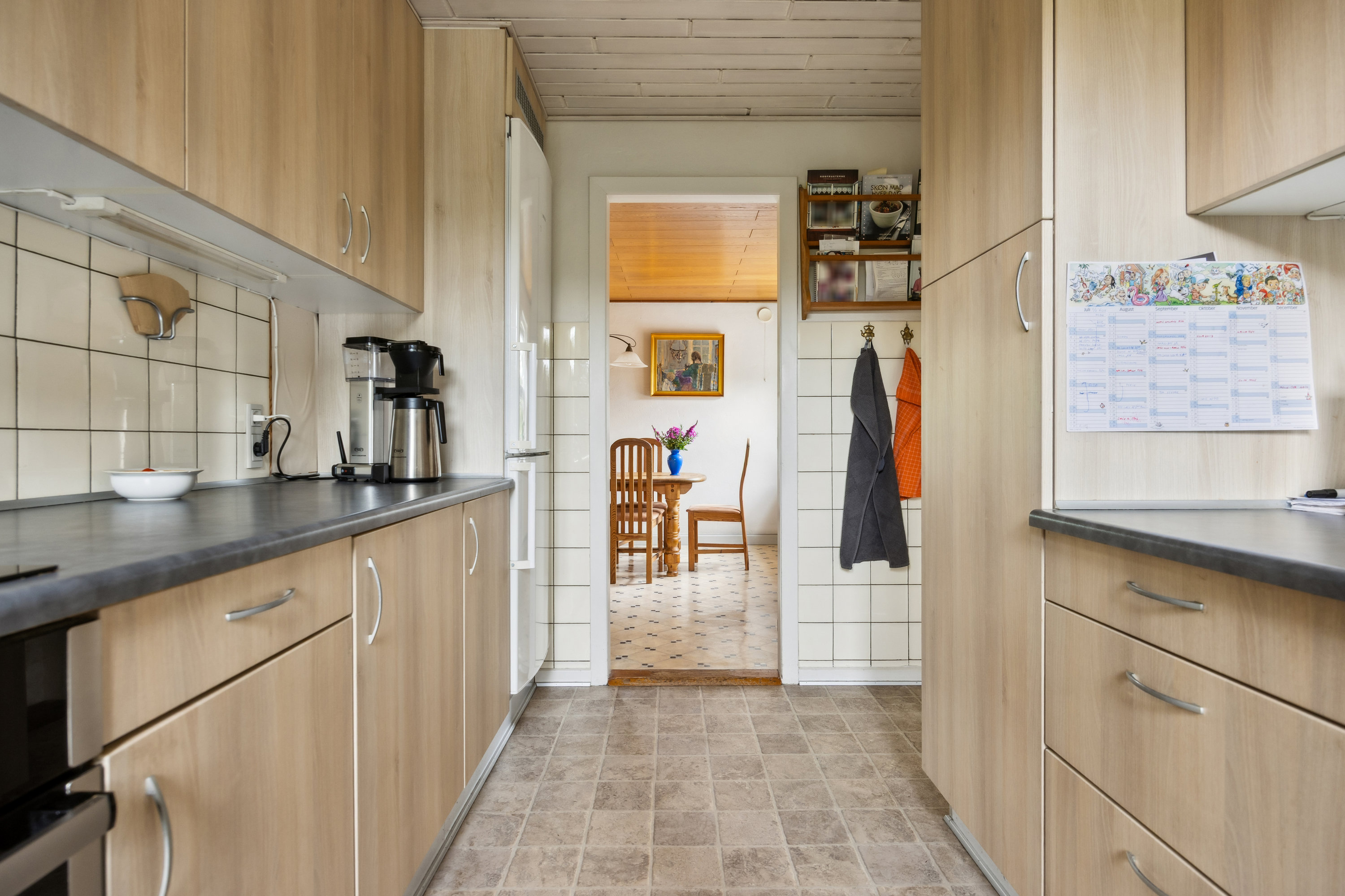 Fremhævet køkken billede i fuldskærmstilstand. Billede af Aagade 68, Rørbæk, 9500 Hobro