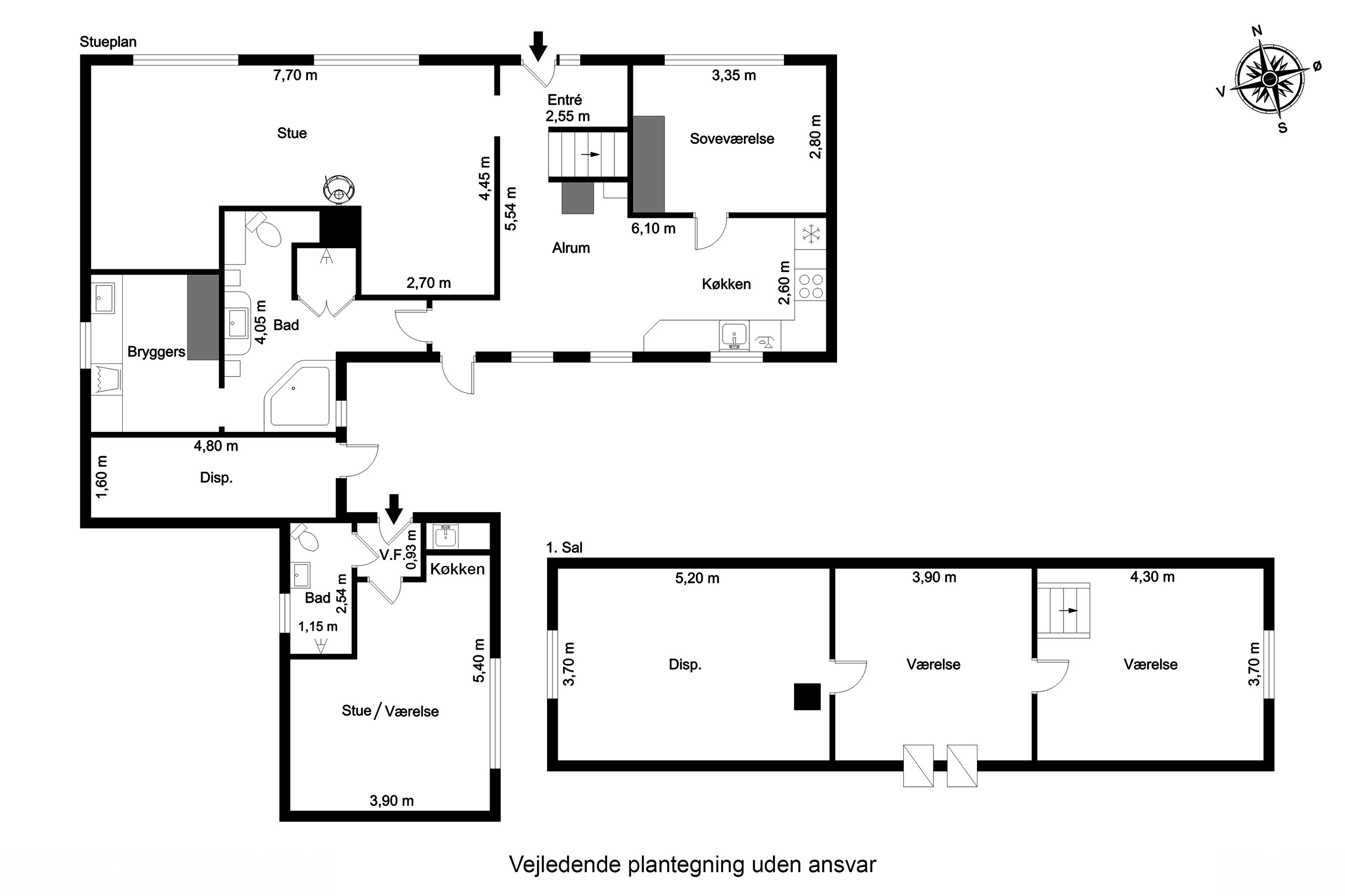 Plantegninger billede af Tallerupvej 73C, Tommerup St, 5690 Tommerup