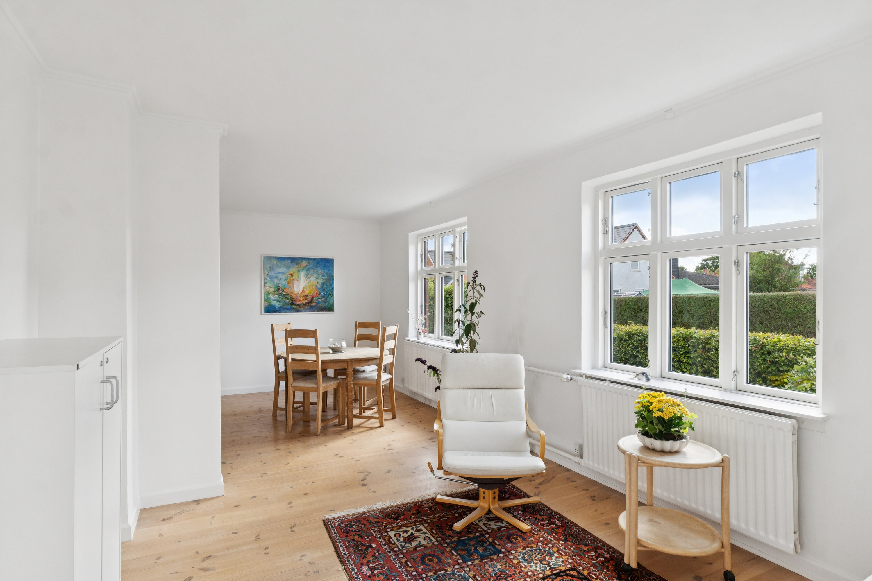 Fremhævet stue billede i fuldskærmstilstand. Billede af Hovedgaden 51A, 4654 Faxe Ladeplads