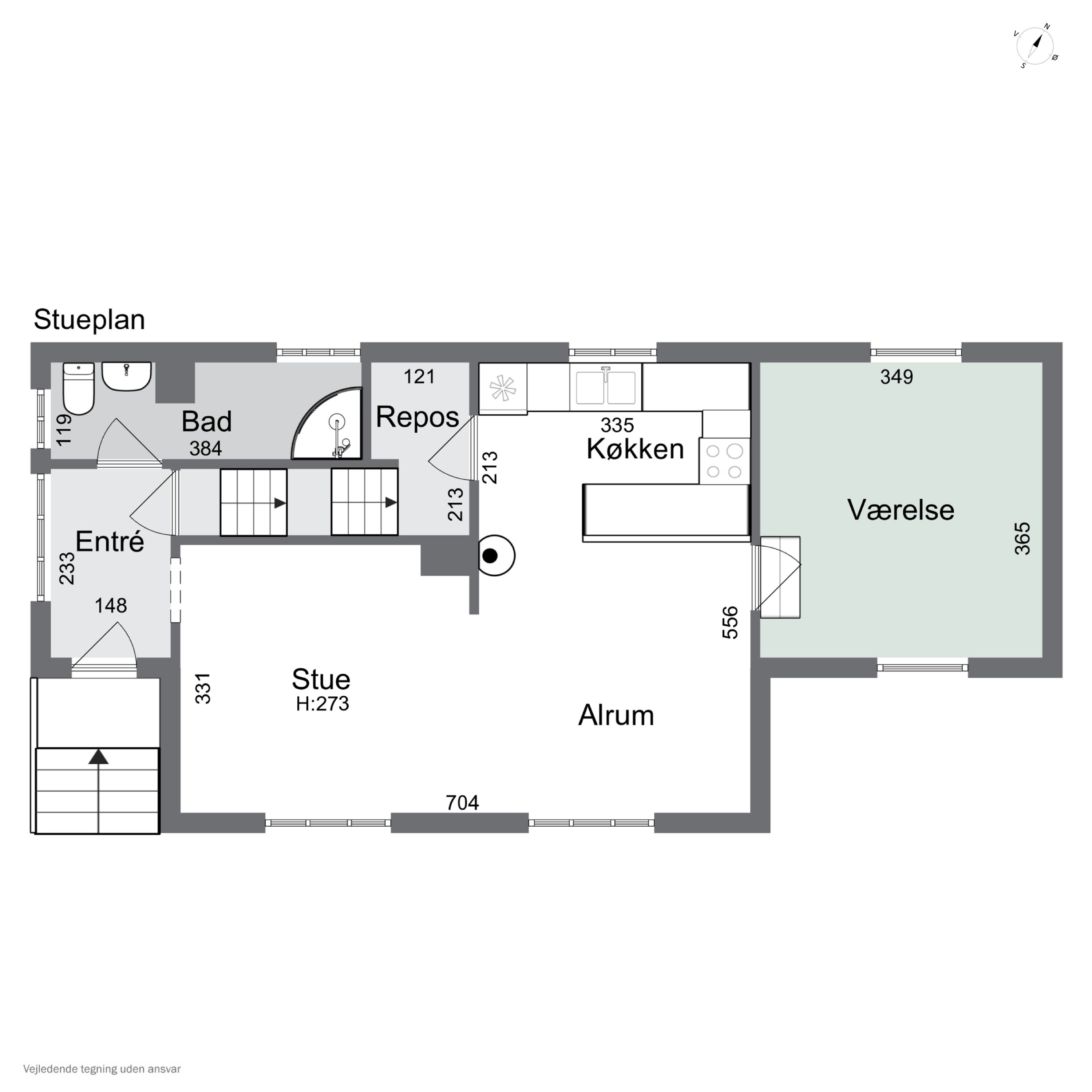 Plantegninger billede af Hovedgaden 51A, 4654 Faxe Ladeplads