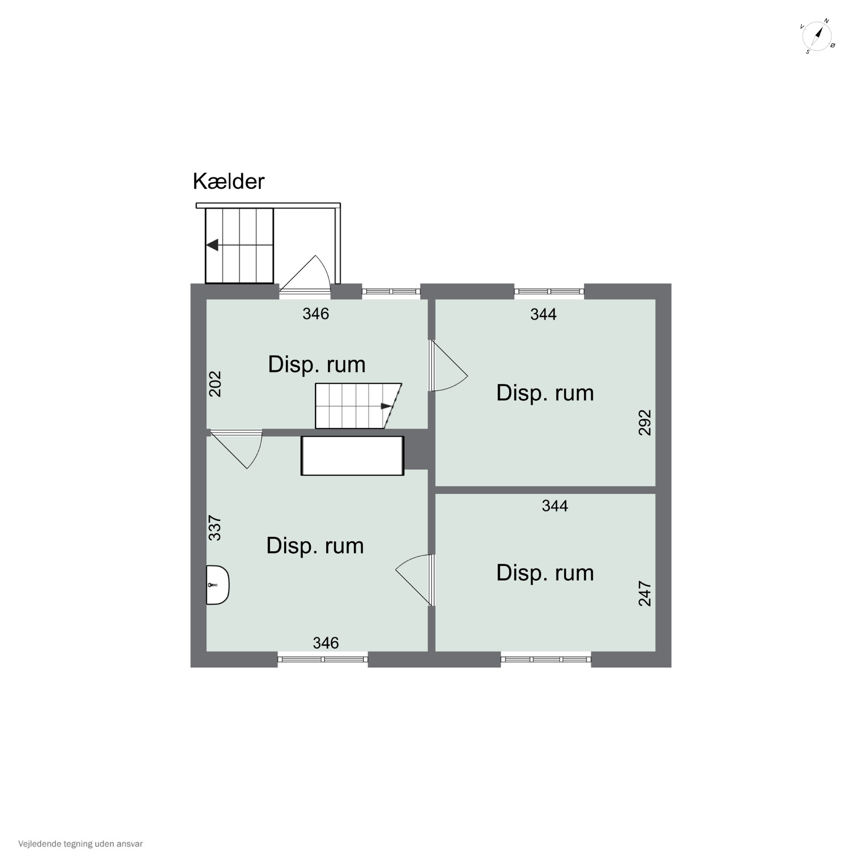Plantegninger billede af Hovedgaden 51A, 4654 Faxe Ladeplads