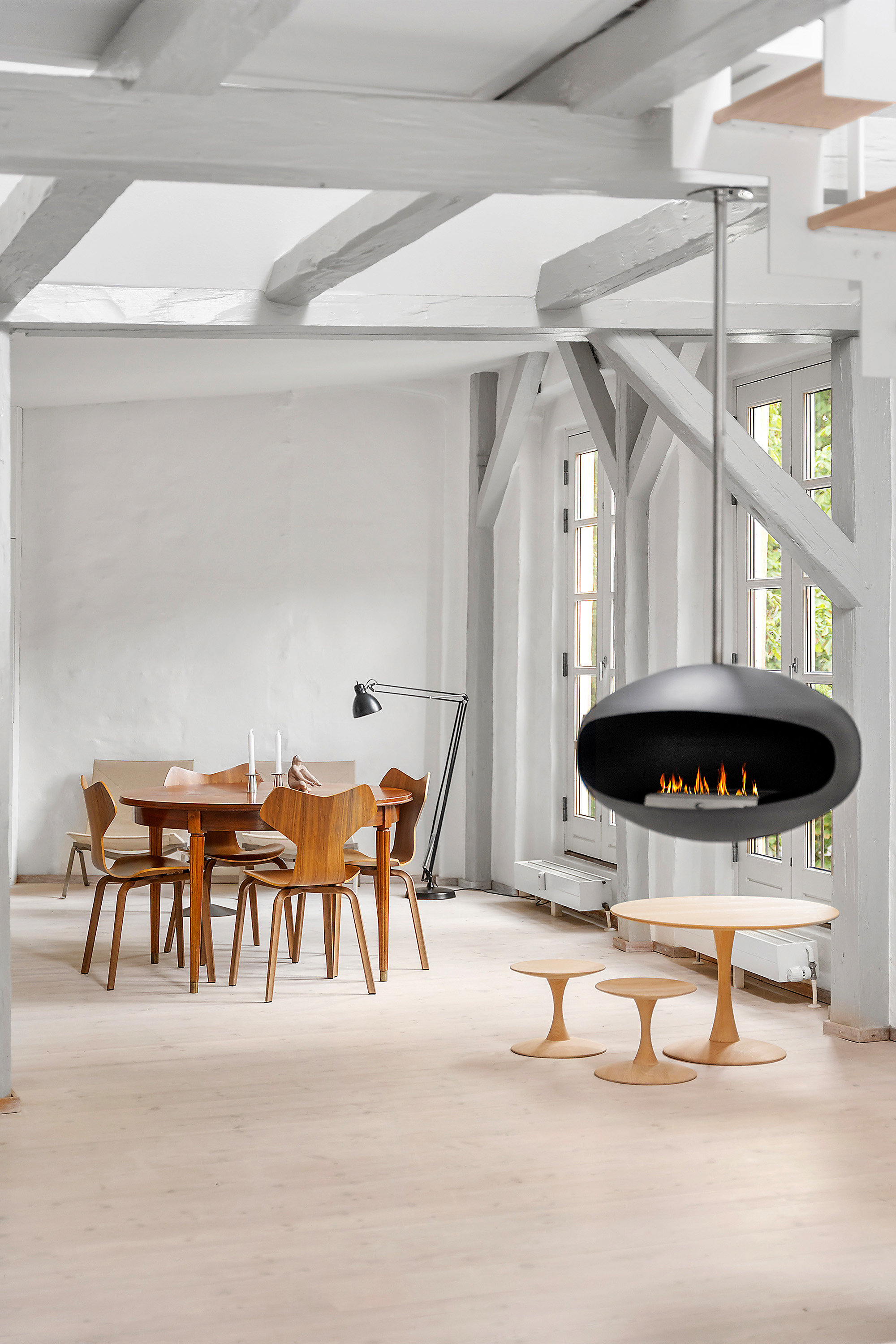 Fremhævet spisestue billede i fuldskærmstilstand. Billede af Teglgårdstræde 2B, 3. tv., 1452 København K