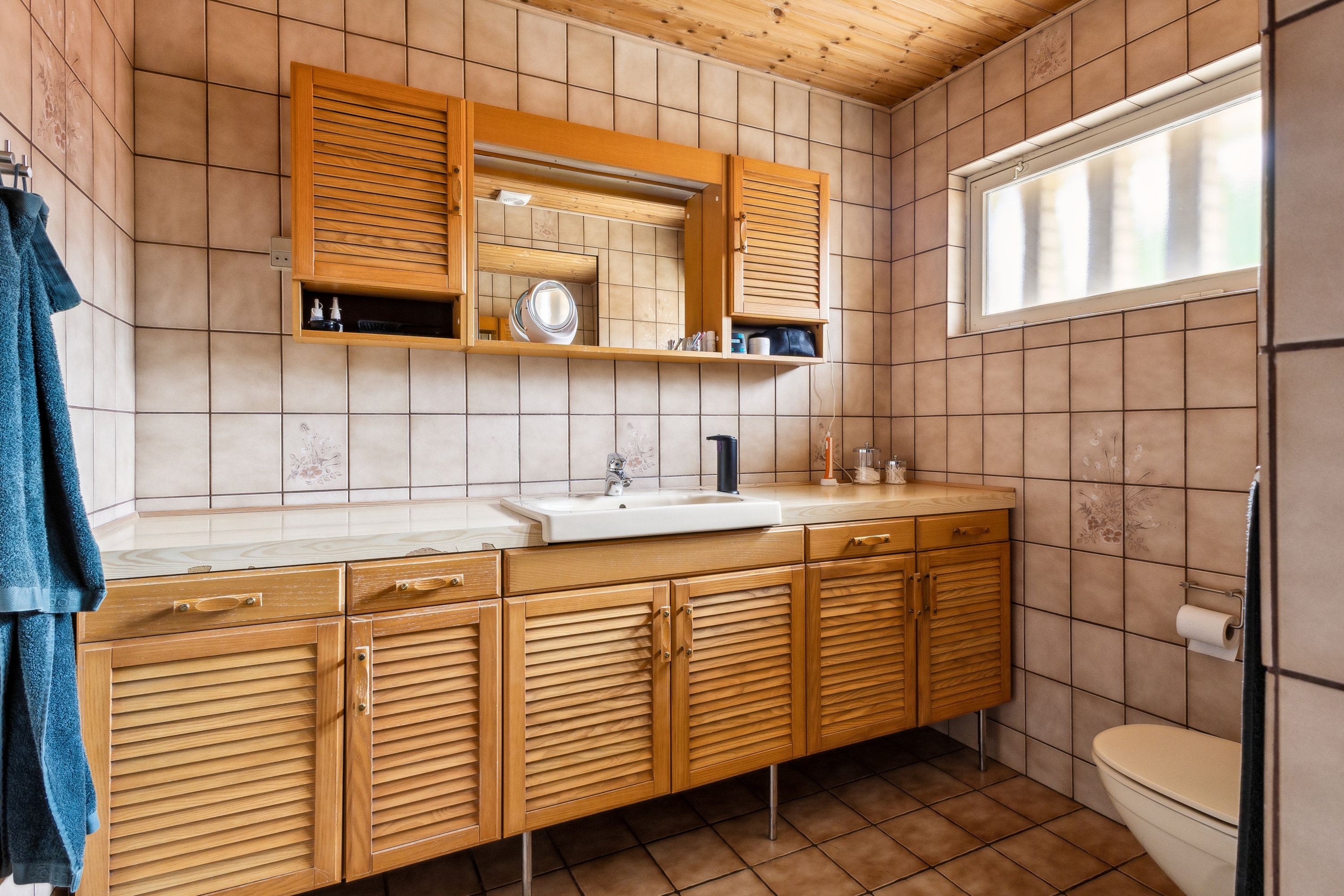 Fremhævet badeværelse billede i fuldskærmstilstand. Billede af Midtkobbel 58, 6440 Augustenborg