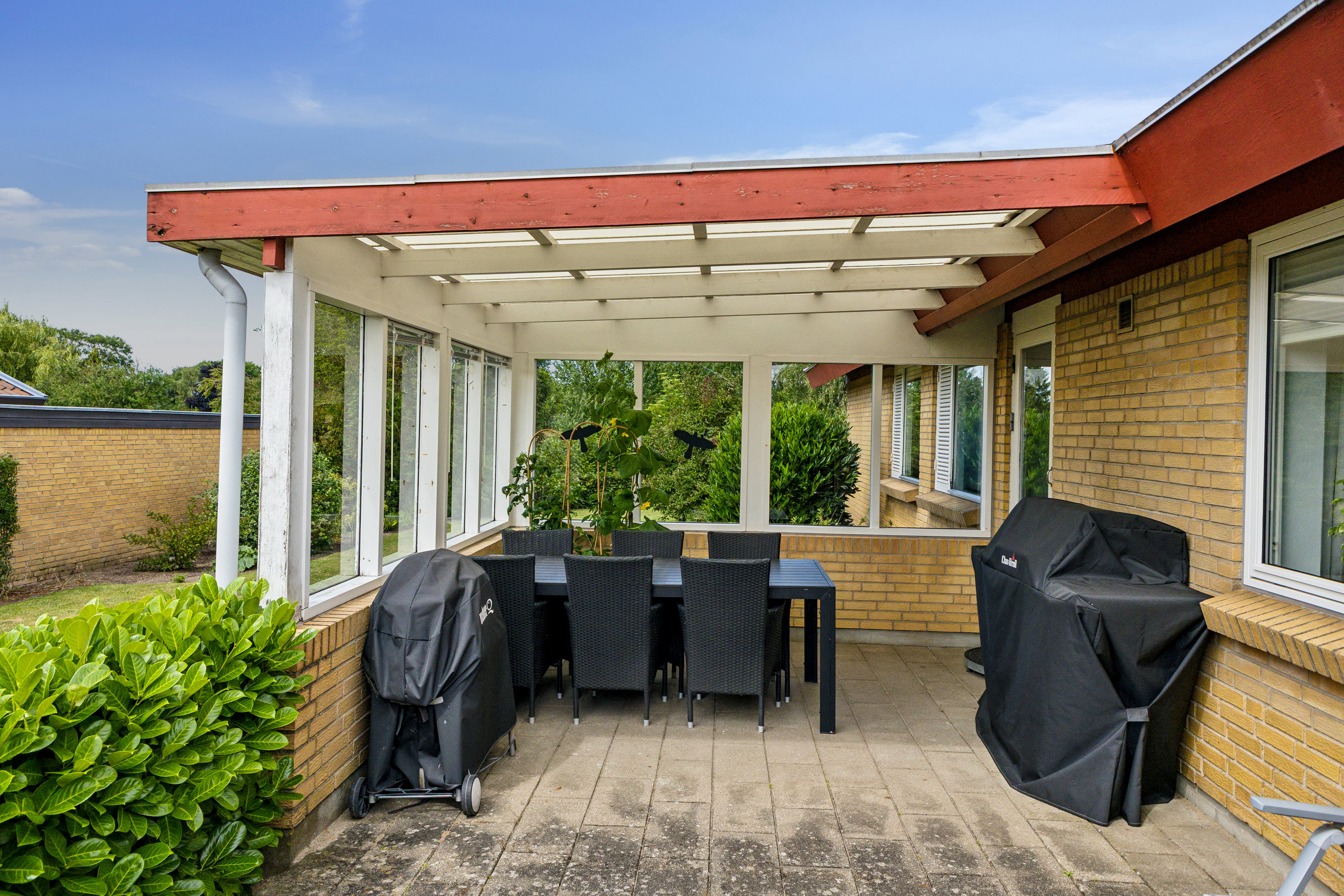 Fremhævet terrasse billede i fuldskærmstilstand. Billede af Midtkobbel 58, 6440 Augustenborg