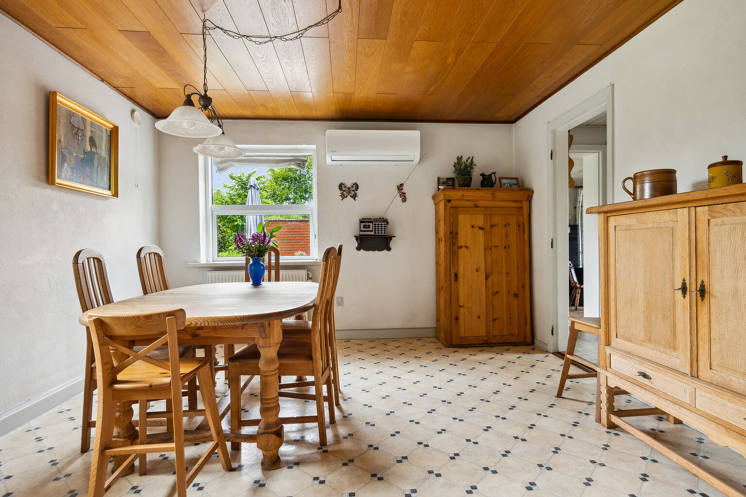 Fremhævet stue billede i fuldskærmstilstand. Billede af Aagade 68, Rørbæk, 9500 Hobro