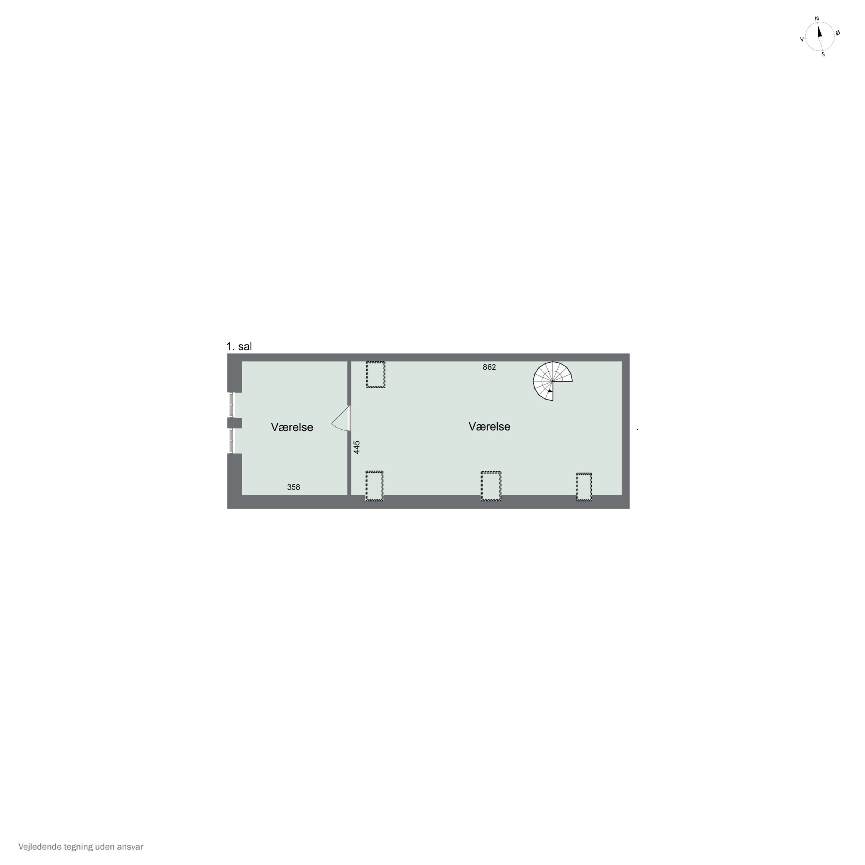 Plantegninger billede af Kingosvej 7, 9800 Hjørring