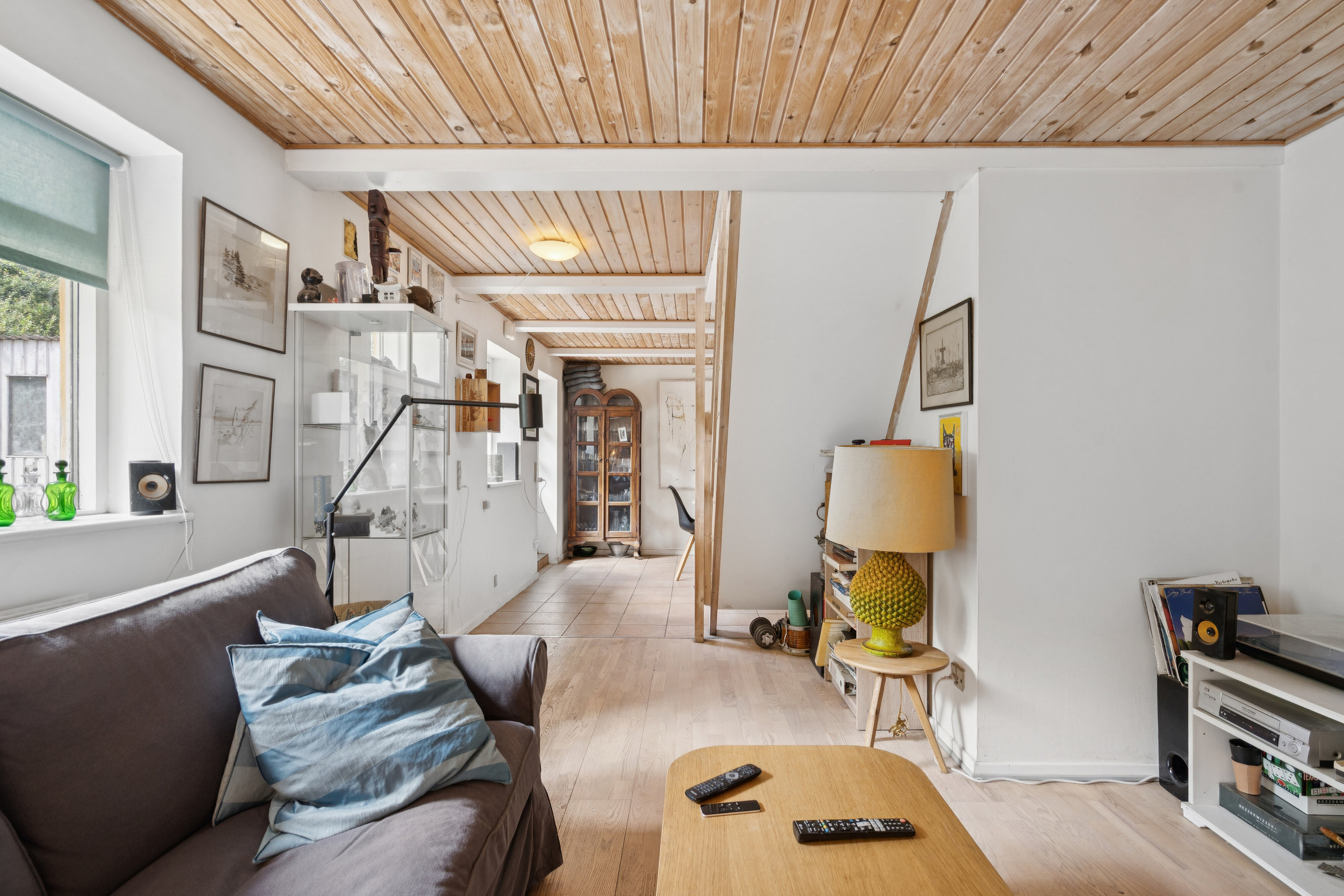 Fremhævet stue billede i fuldskærmstilstand. Billede af Tornmarksvej 149, Lille Ubberud, 5491 Blommenslyst