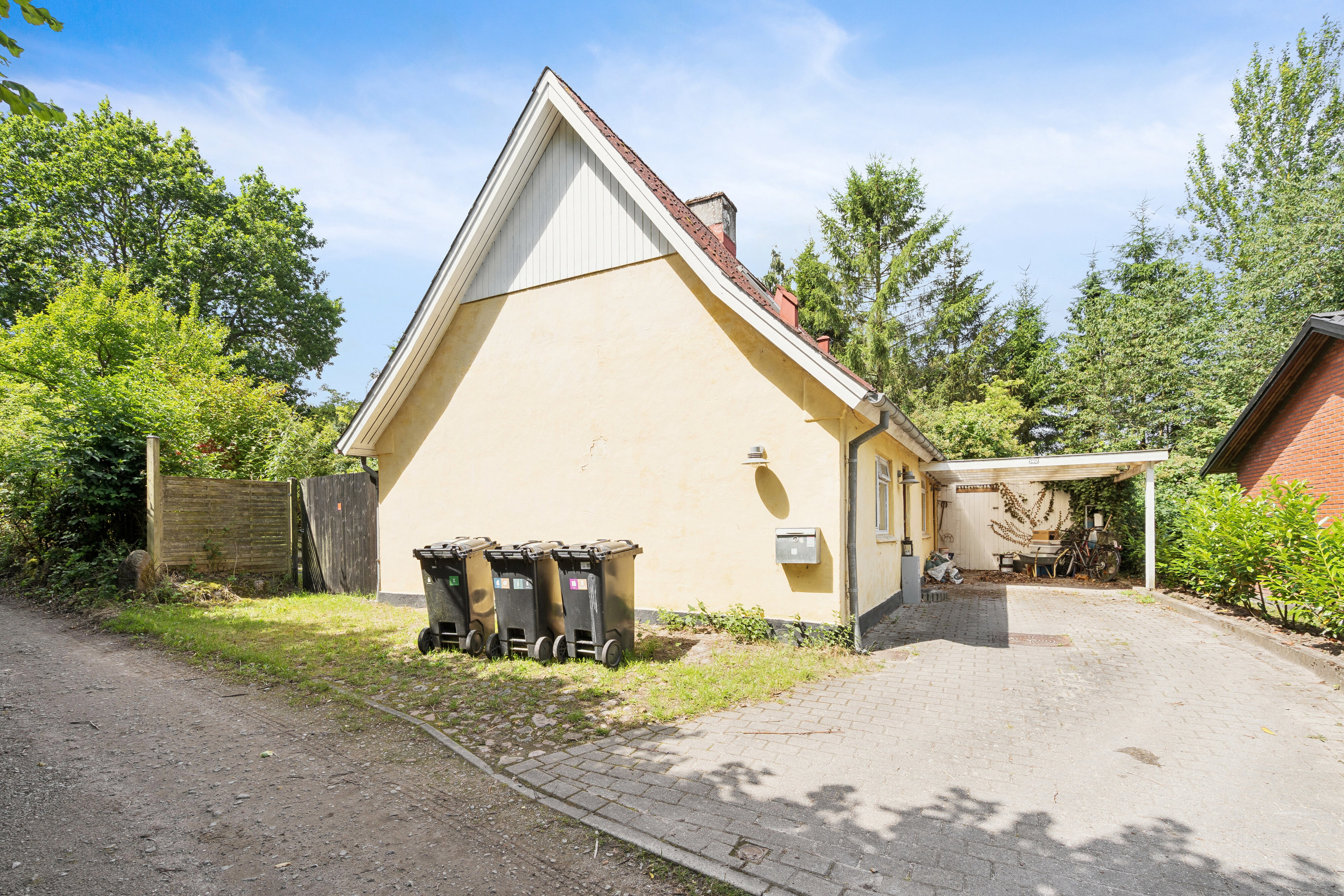 Fremhævet set fra vejen billede i fuldskærmstilstand. Billede af Tornmarksvej 149, Lille Ubberud, 5491 Blommenslyst