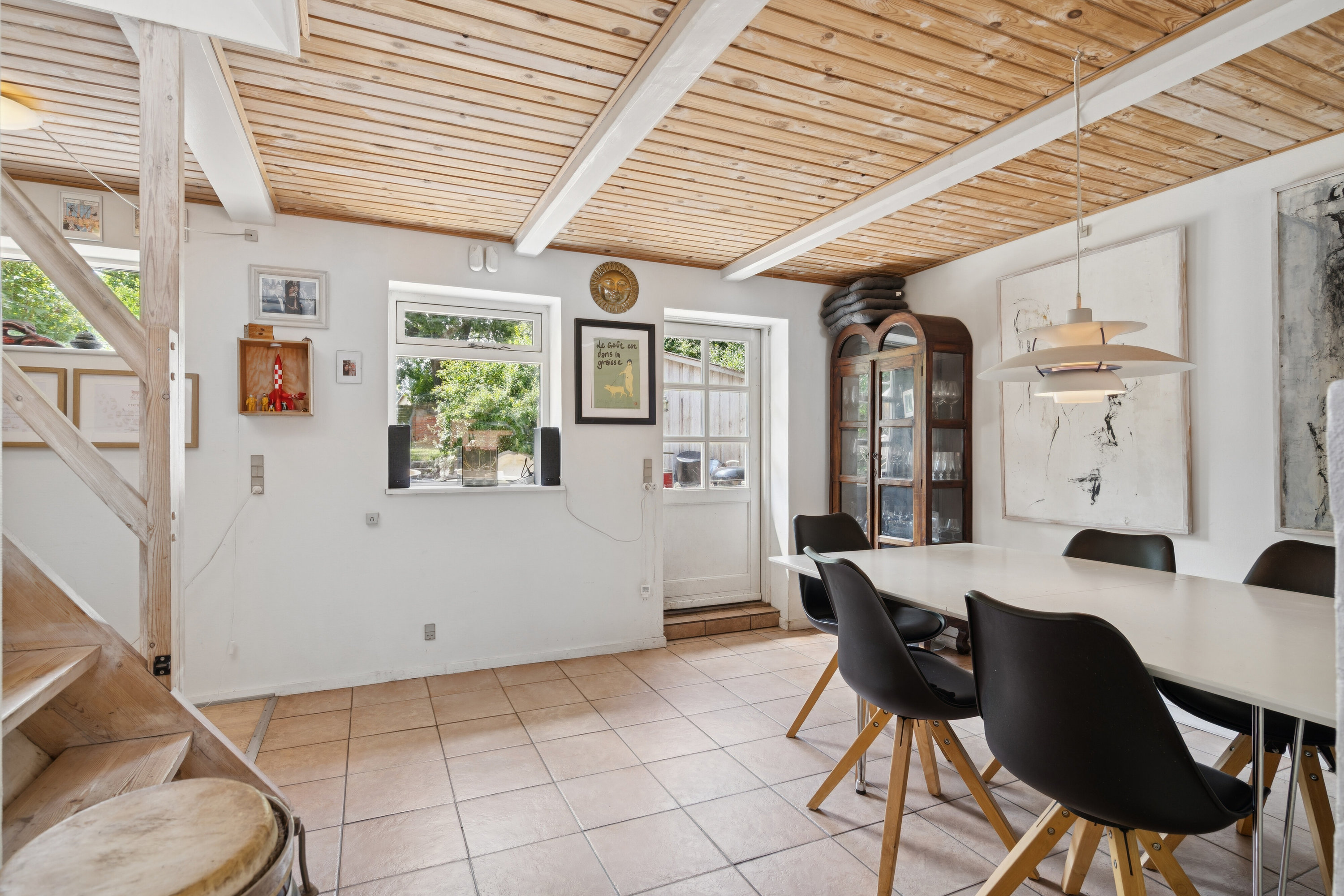 Fremhævet spisestue billede i fuldskærmstilstand. Billede af Tornmarksvej 149, Lille Ubberud, 5491 Blommenslyst