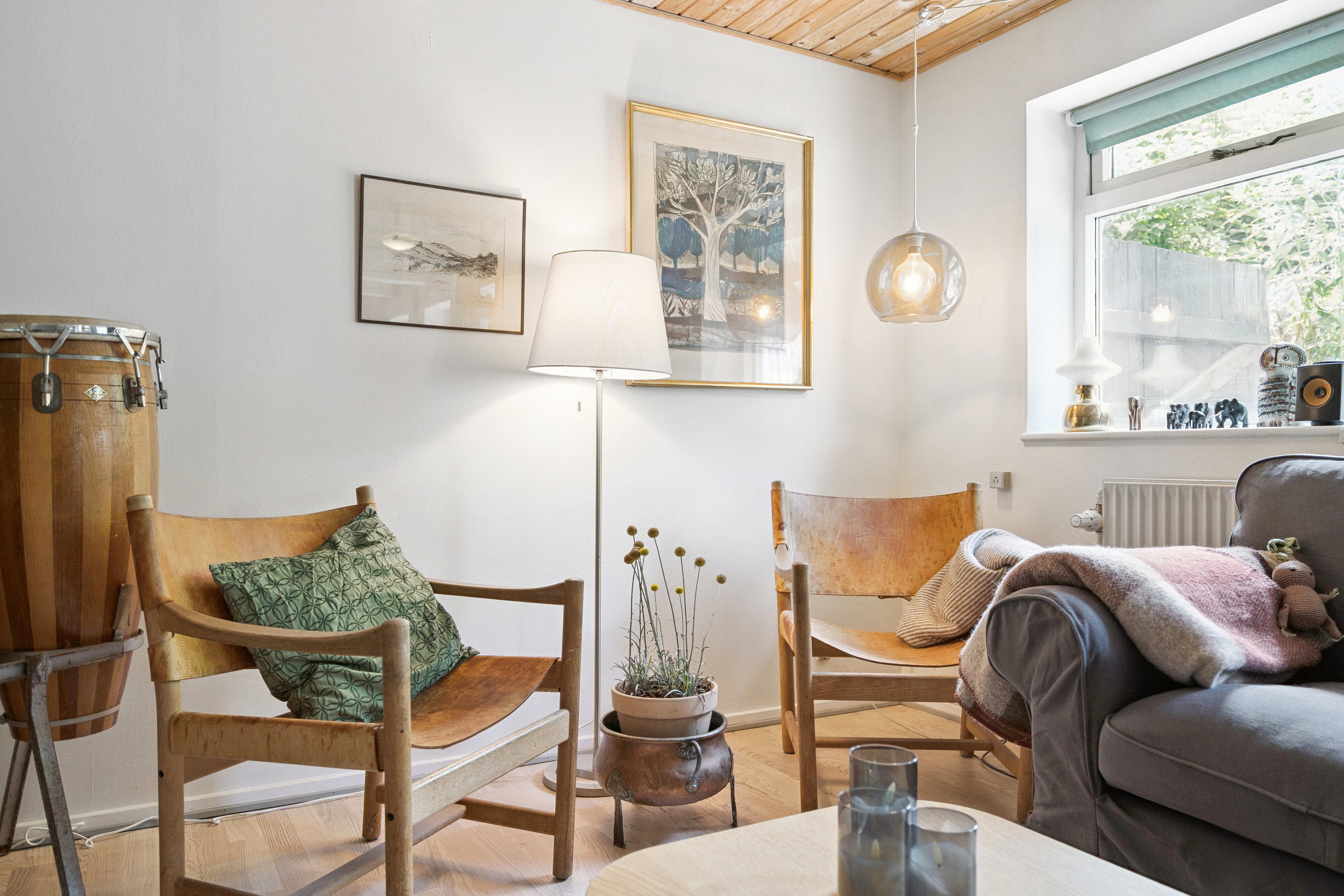 Fremhævet stue billede i fuldskærmstilstand. Billede af Tornmarksvej 149, Lille Ubberud, 5491 Blommenslyst