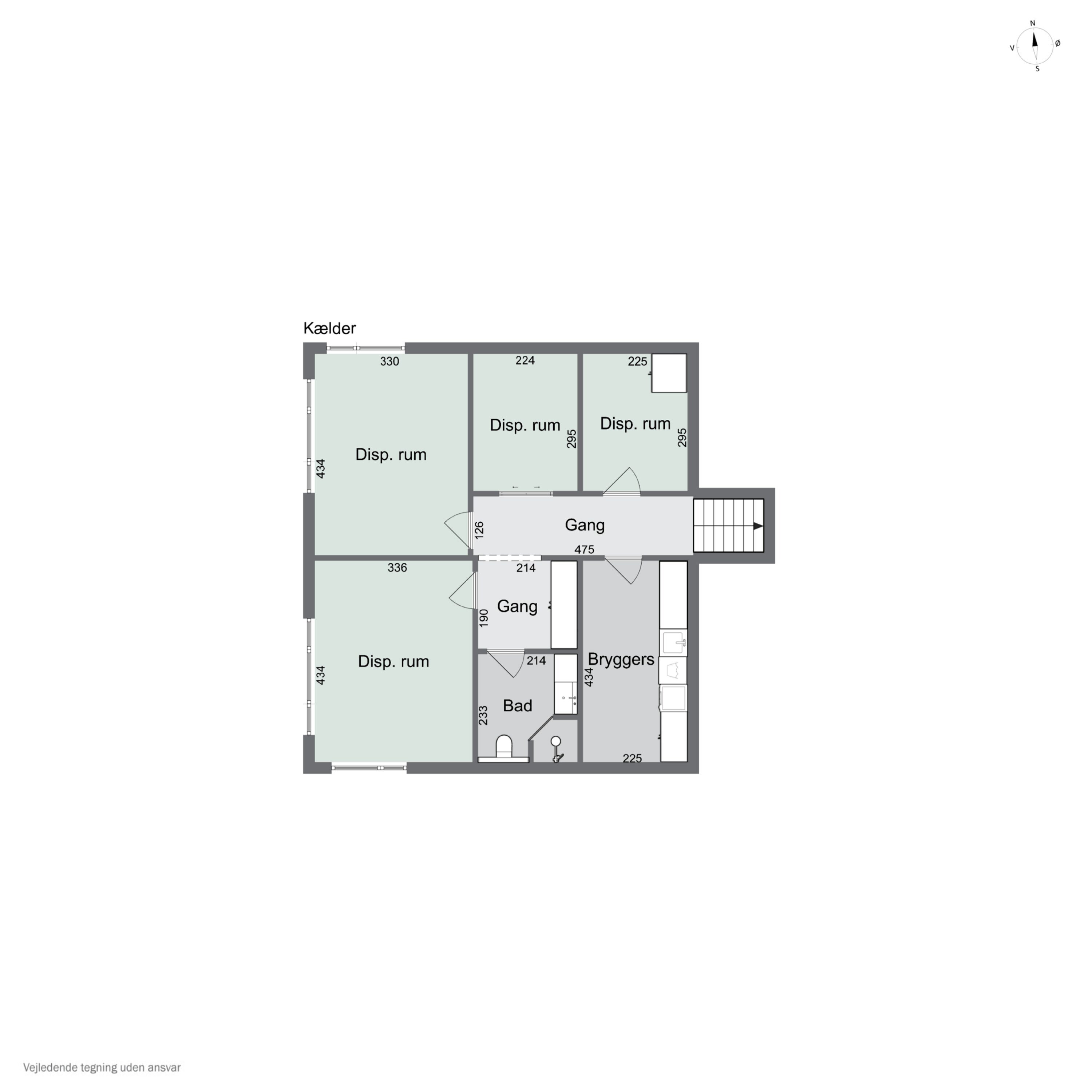 Plantegninger billede af Kulsviervej 107, 2800 Kongens Lyngby