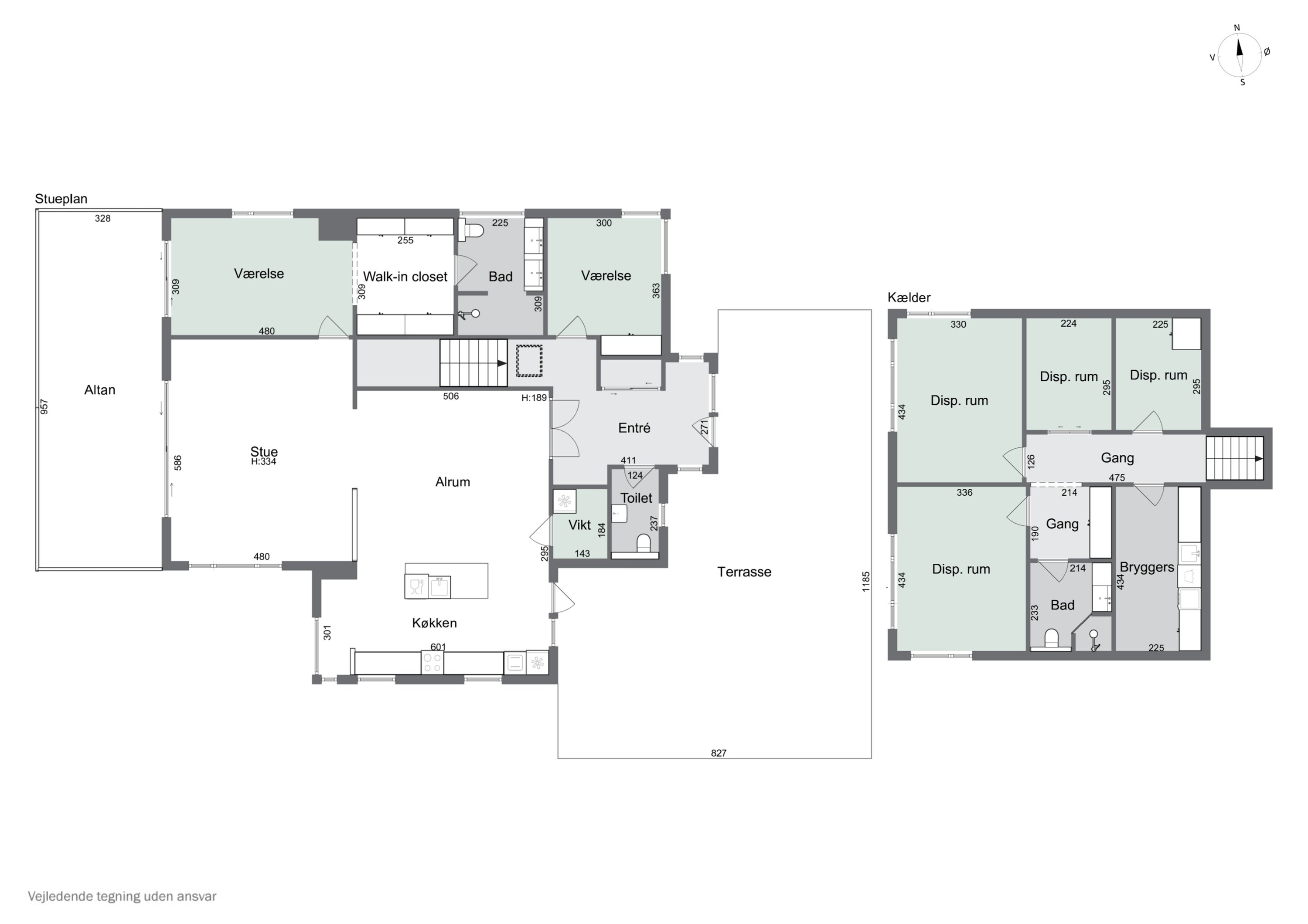 Plantegninger billede af Kulsviervej 107, 2800 Kongens Lyngby