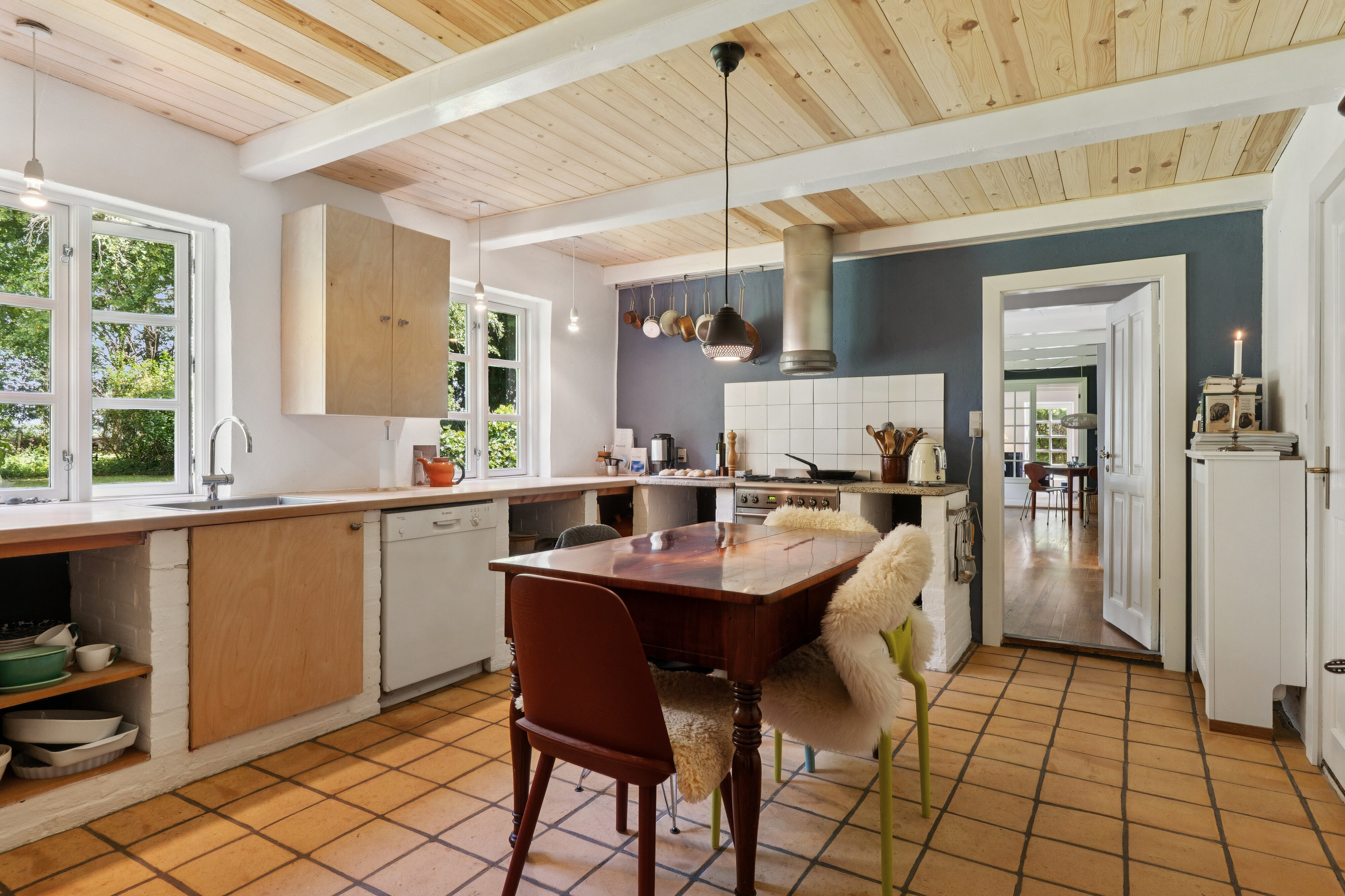 Fremhævet spisestue billede i fuldskærmstilstand. Billede af Ramsvej 119, Bjergby, 9800 Hjørring