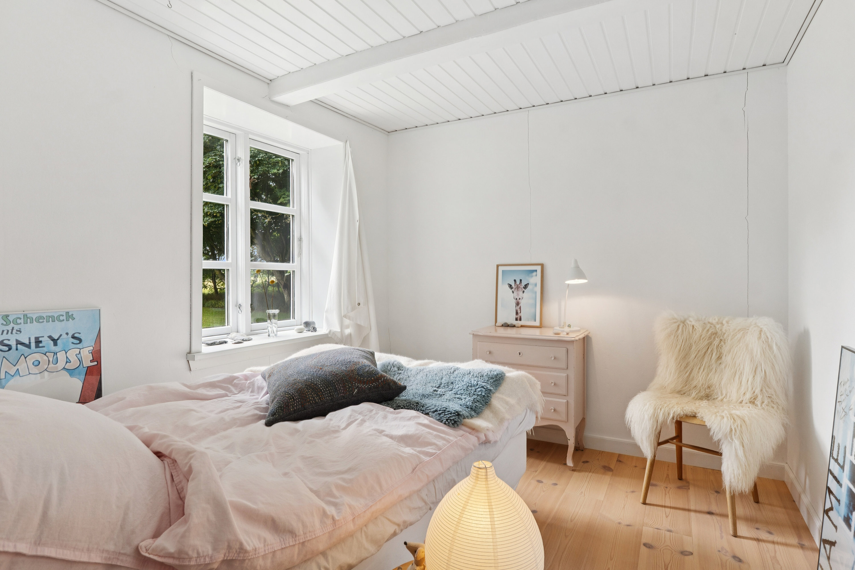 Fremhævet soveværelse billede i fuldskærmstilstand. Billede af Ramsvej 119, Bjergby, 9800 Hjørring