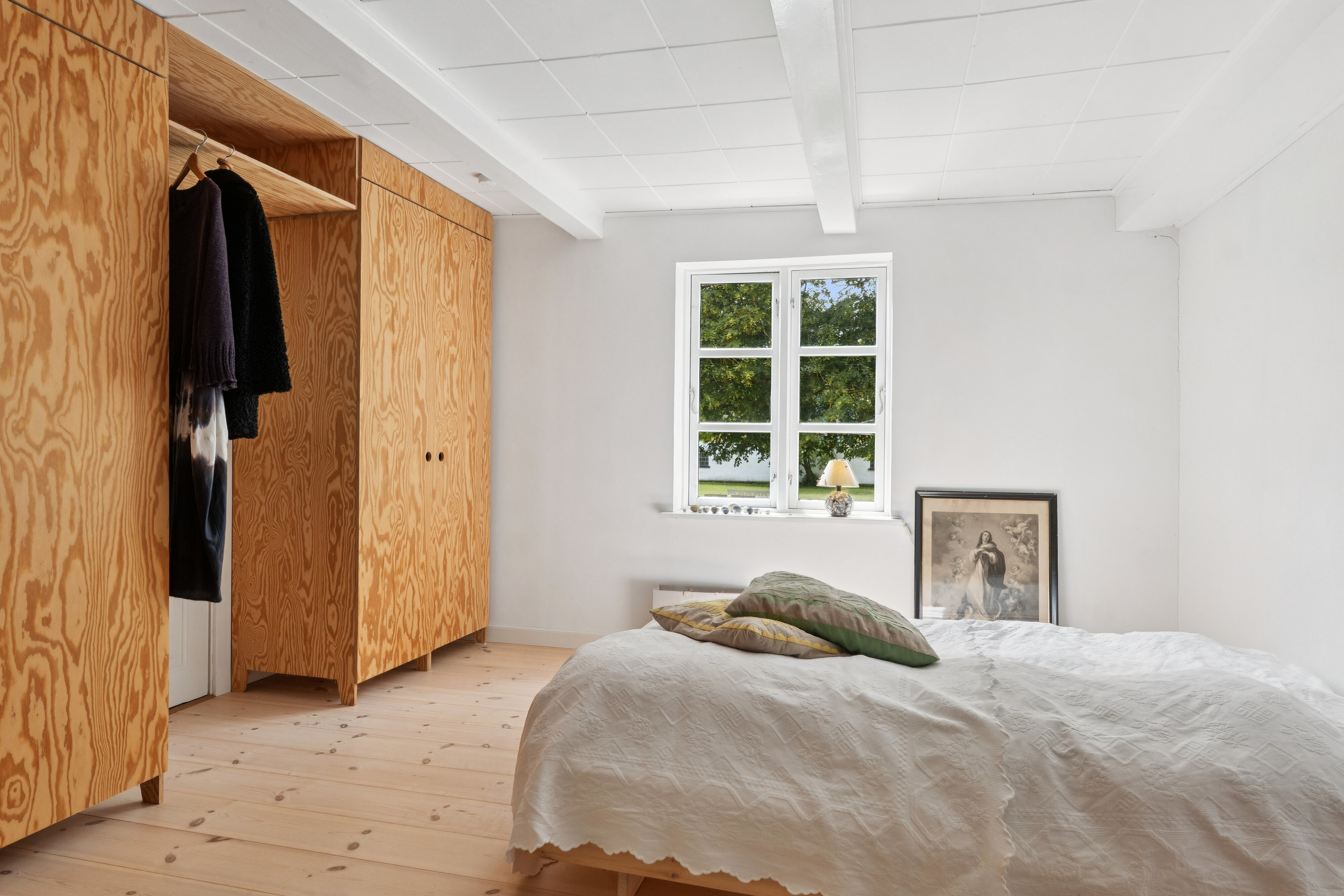 Fremhævet soveværelse billede i fuldskærmstilstand. Billede af Ramsvej 119, Bjergby, 9800 Hjørring