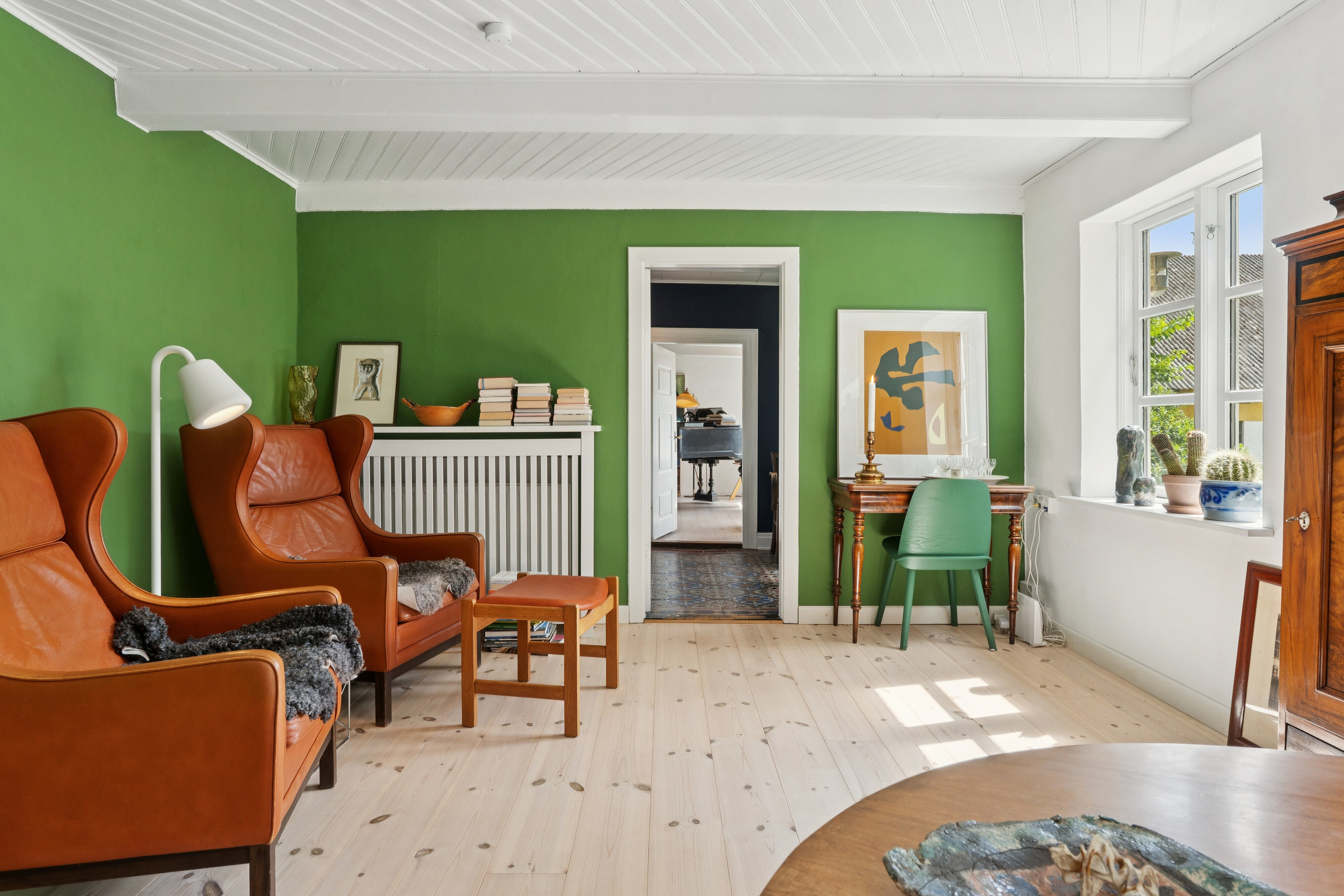 Fremhævet stue billede i fuldskærmstilstand. Billede af Ramsvej 119, Bjergby, 9800 Hjørring