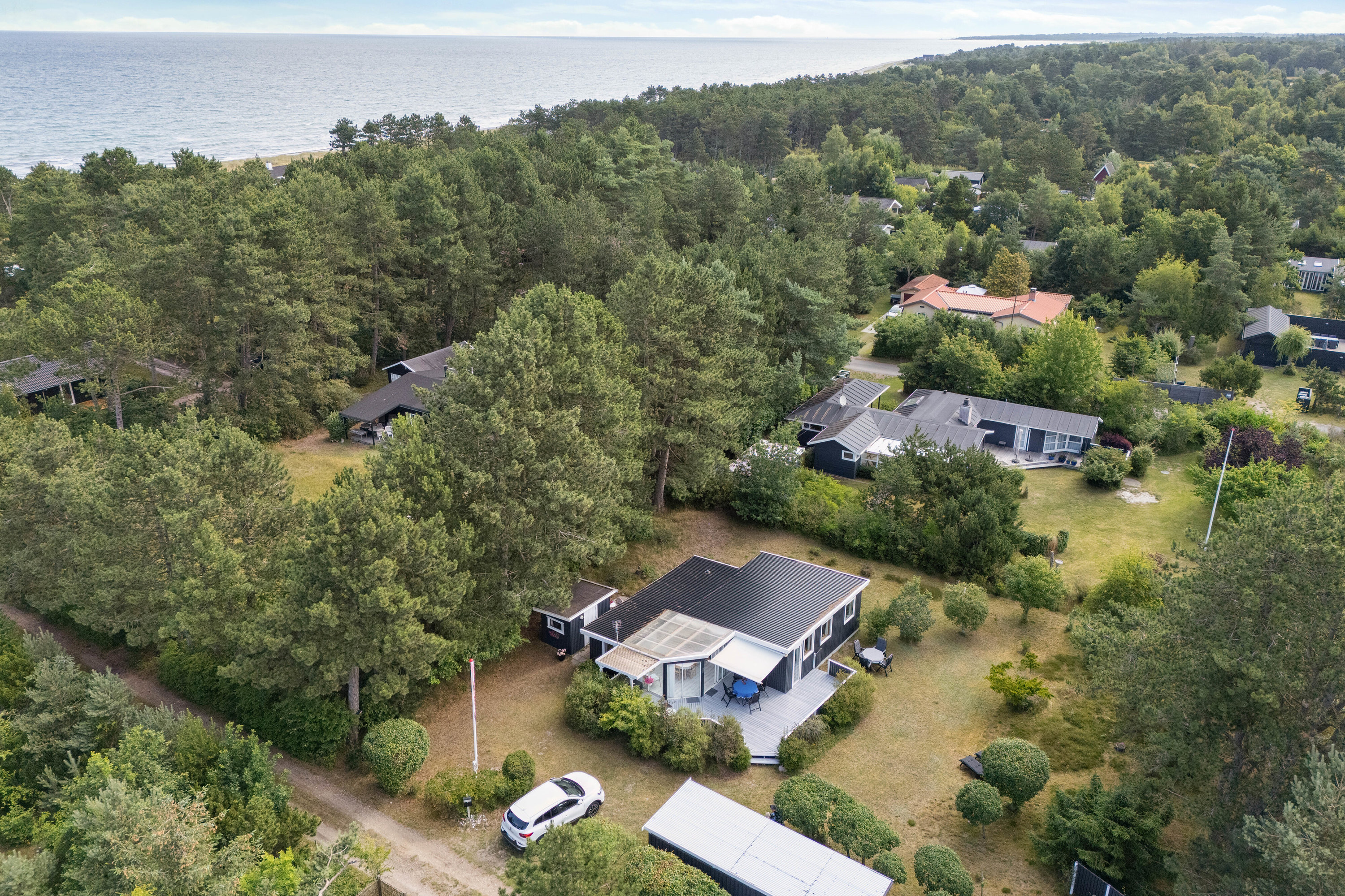 Fremhævet havudsigt billede i fuldskærmstilstand. Billede af Odinsvej 3A, 4500 Nykøbing Sj